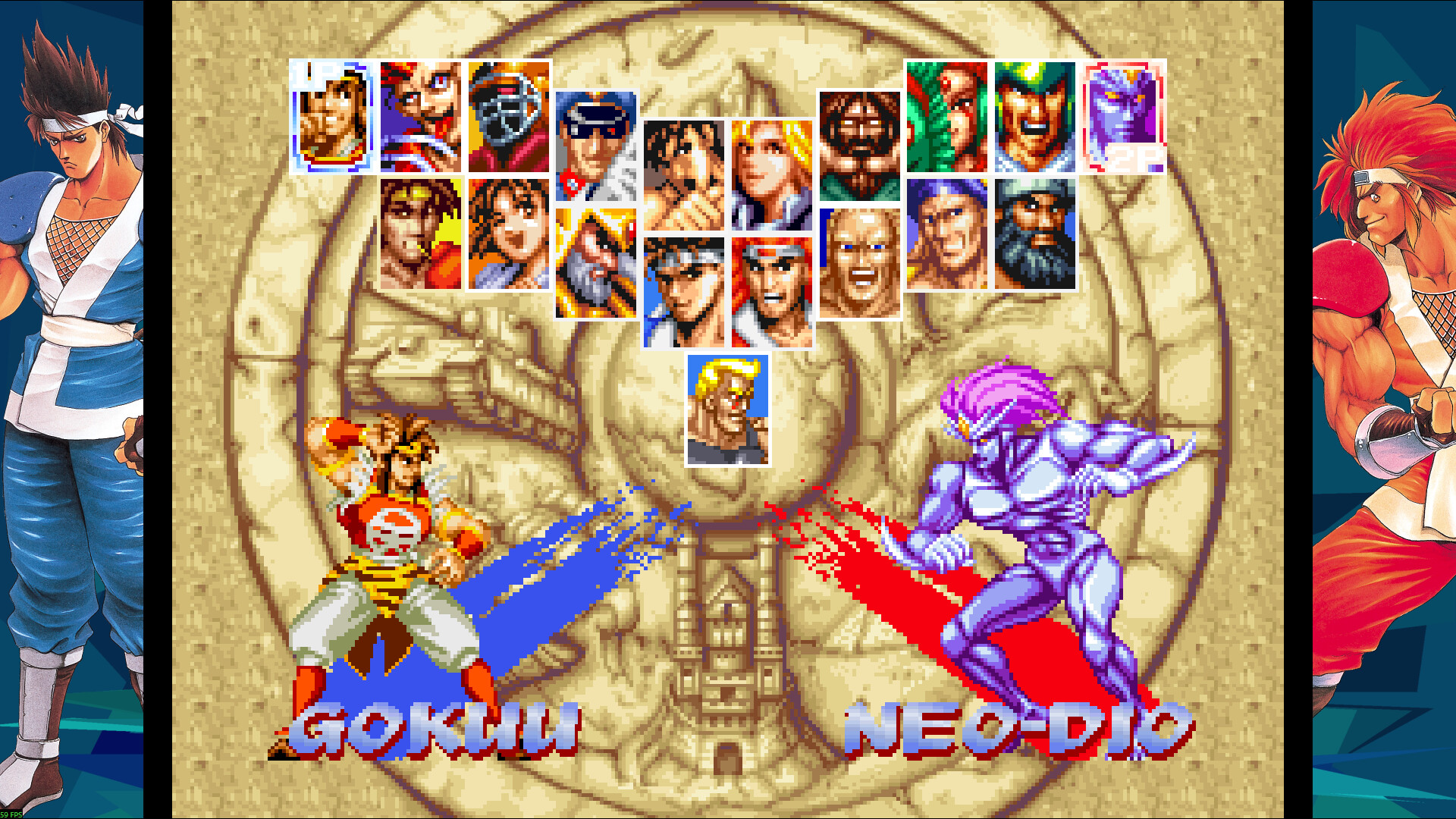 WORLD HEROES PERFECT official in-game screenshot 1