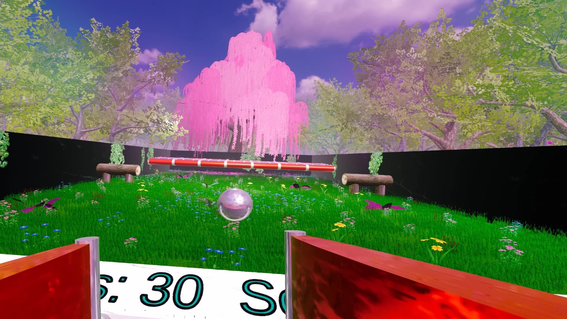 Zen Forest Brick Breaker VR official in-game screenshot 1