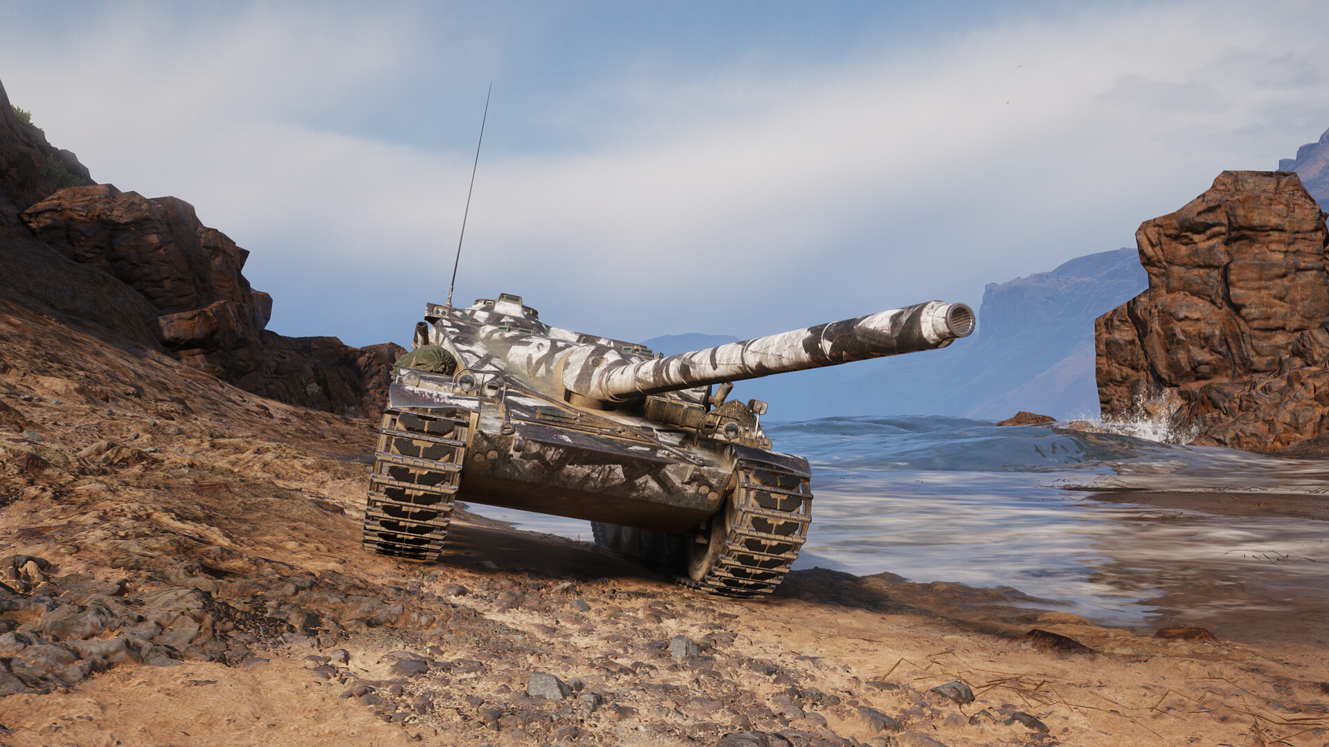 World of Tanks — AMX Canon d'assaut 105 Pack (VIII French Tank Destroyer) official in-game screenshot 1