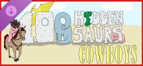 100 Hiddensaurs - Cowboys cover artwork
