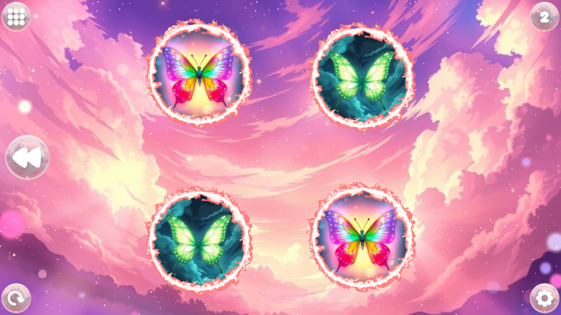 Anime Dream Match: Butterflies official in-game screenshot 1