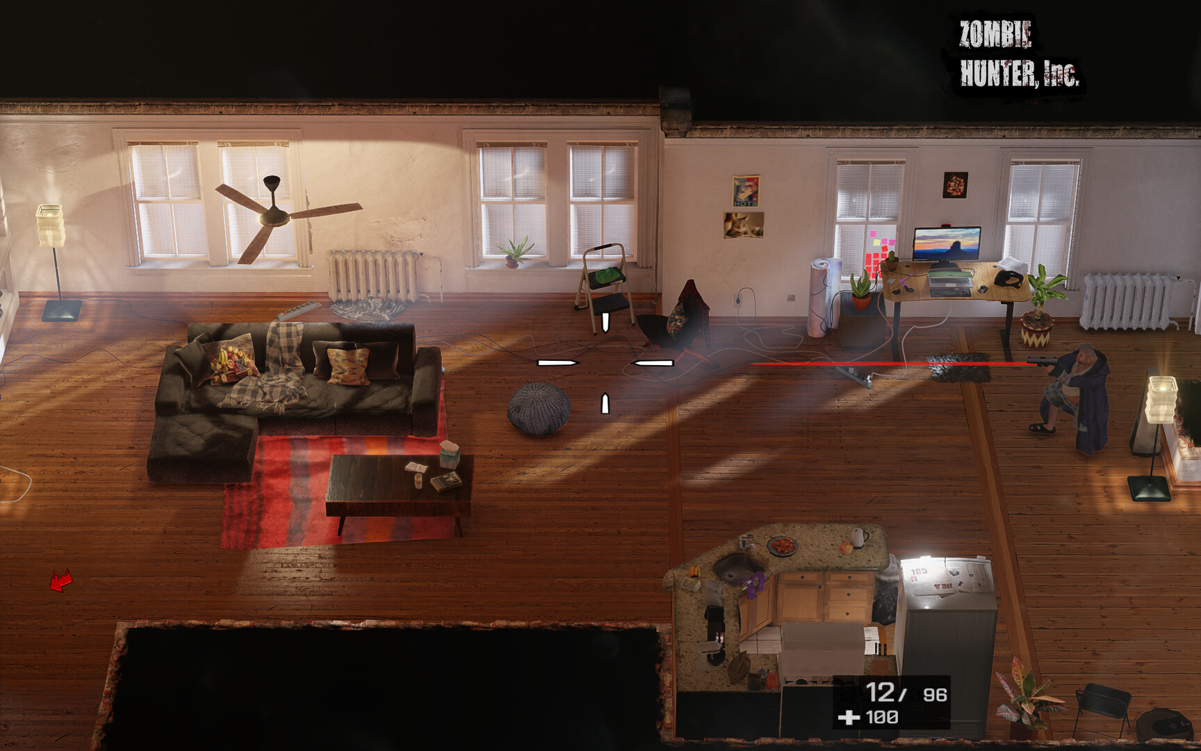 Zombie Hunter, Inc. official in-game screenshot 1