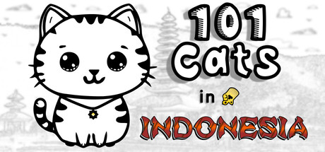 101 Cats Hidden in Indonesia cover artwork