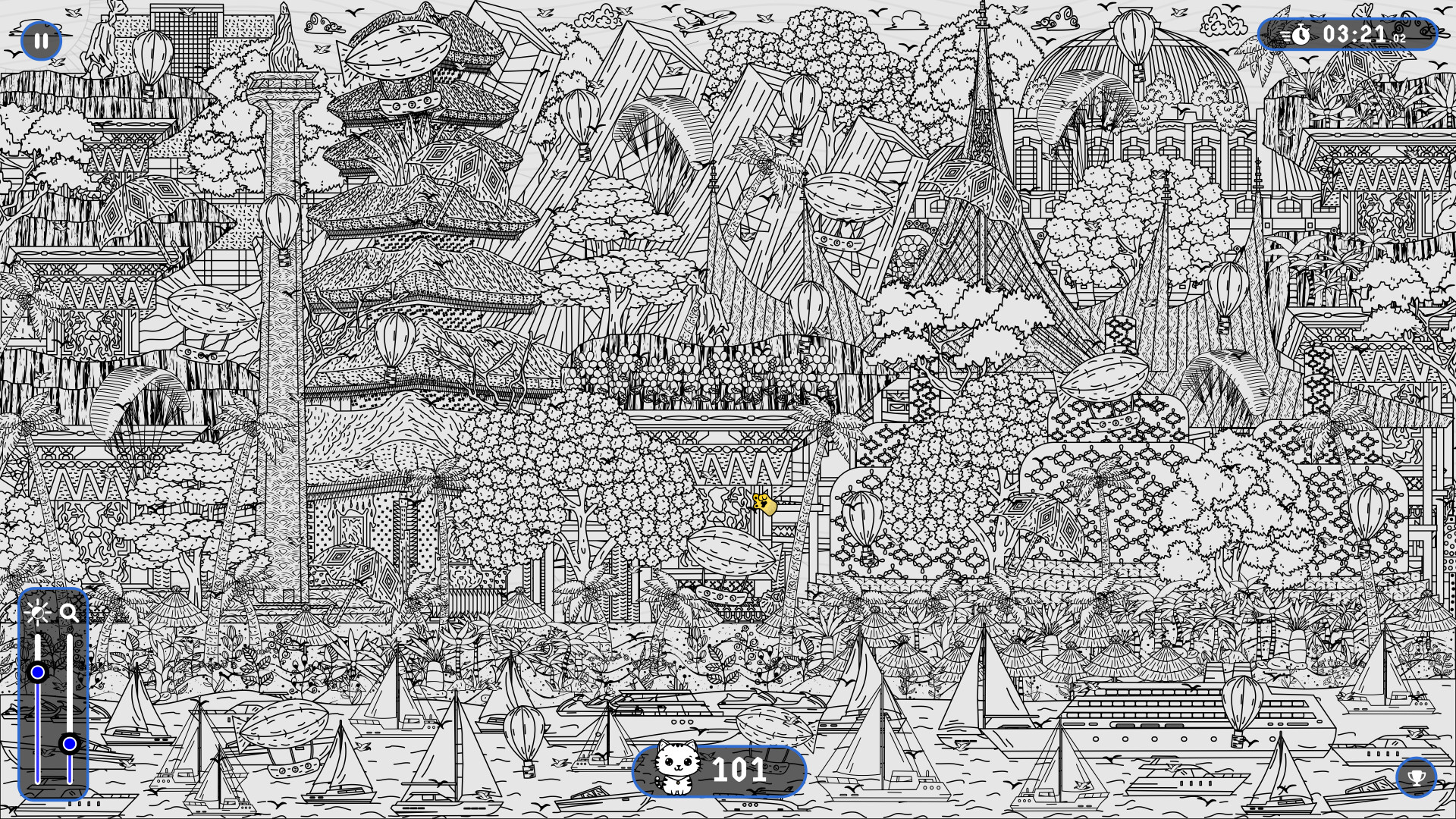 101 Cats Hidden in Indonesia official in-game screenshot 1