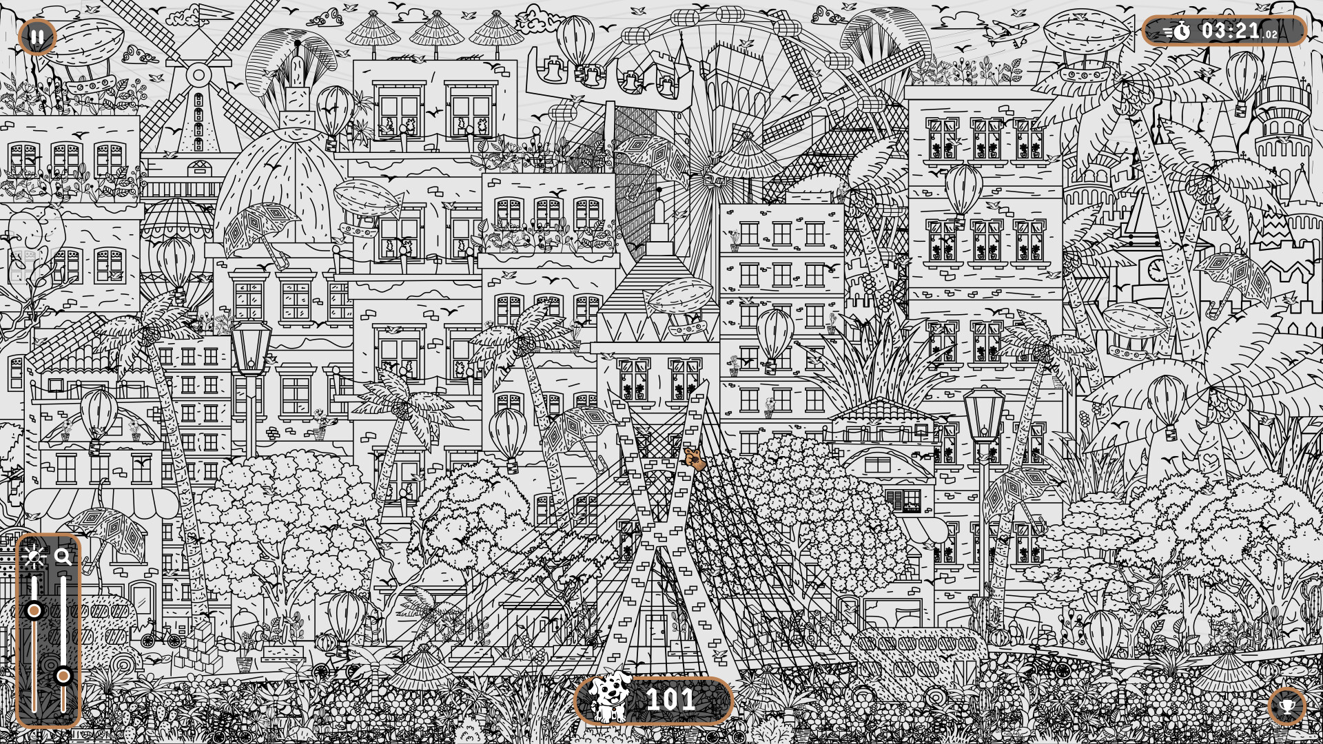 101 Dogs Hidden official in-game screenshot 1