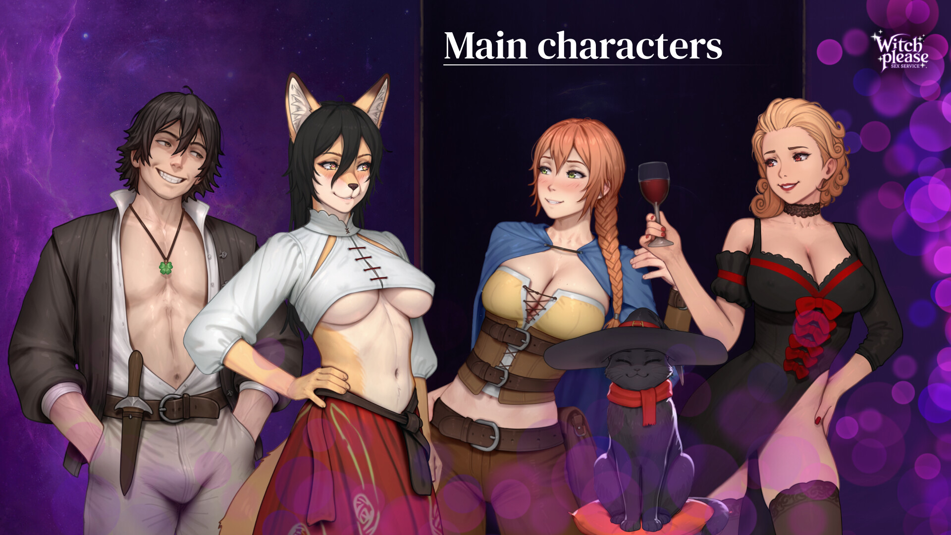 Witch Please: Artbook official in-game screenshot 1