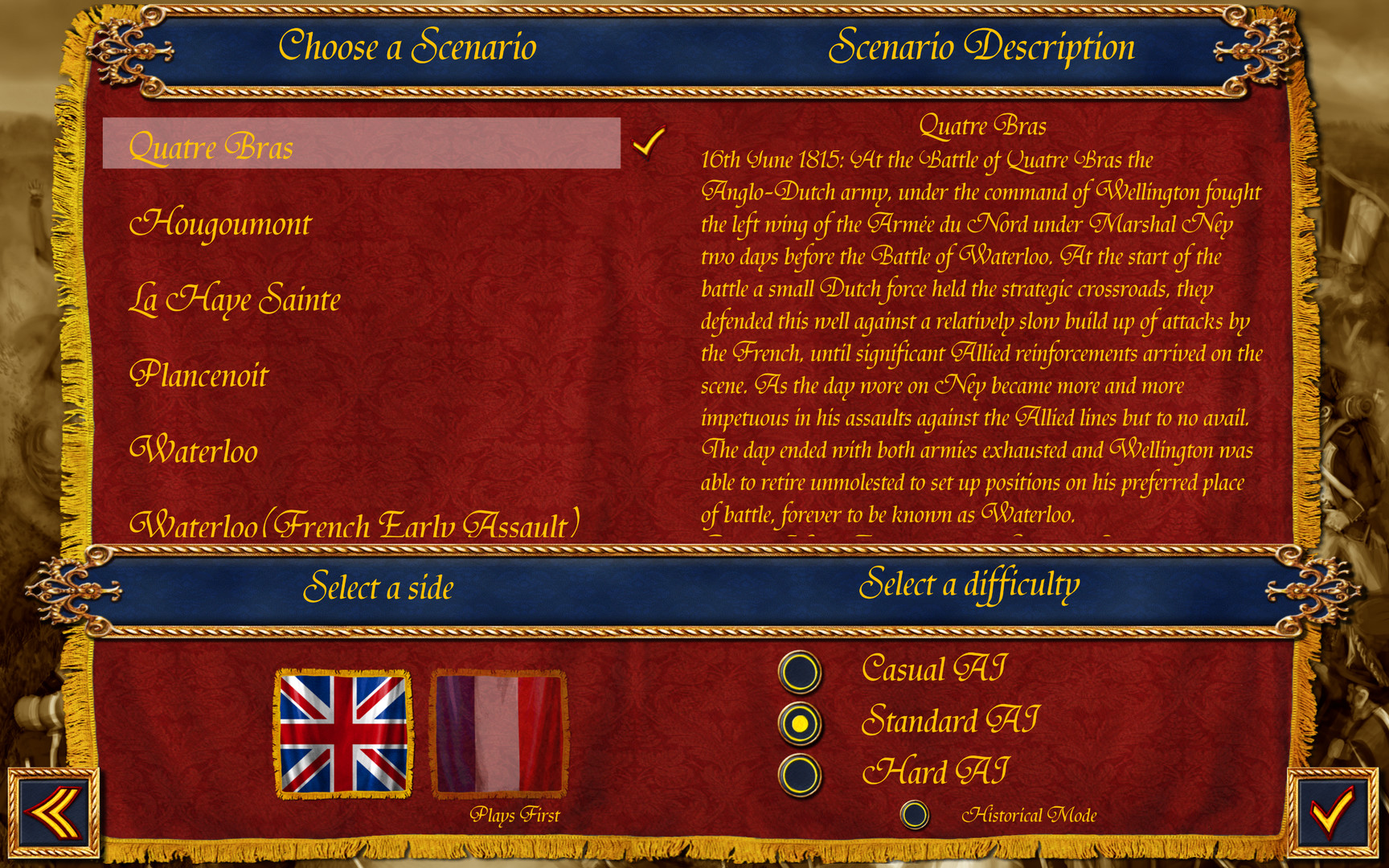 Wellington's Victory official in-game screenshot 1