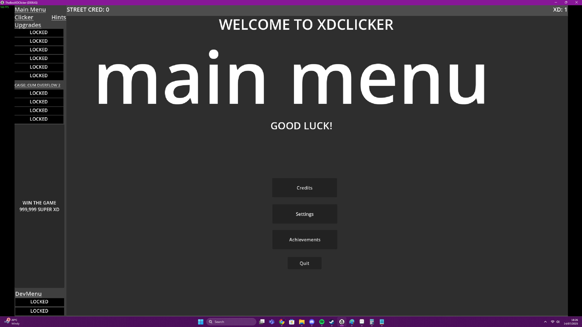 XD CLICKER official in-game screenshot 1
