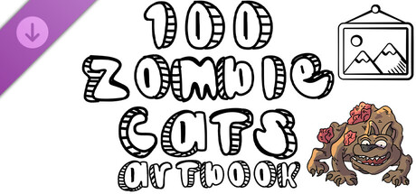 100 Zombie Cats  - Artbook cover artwork