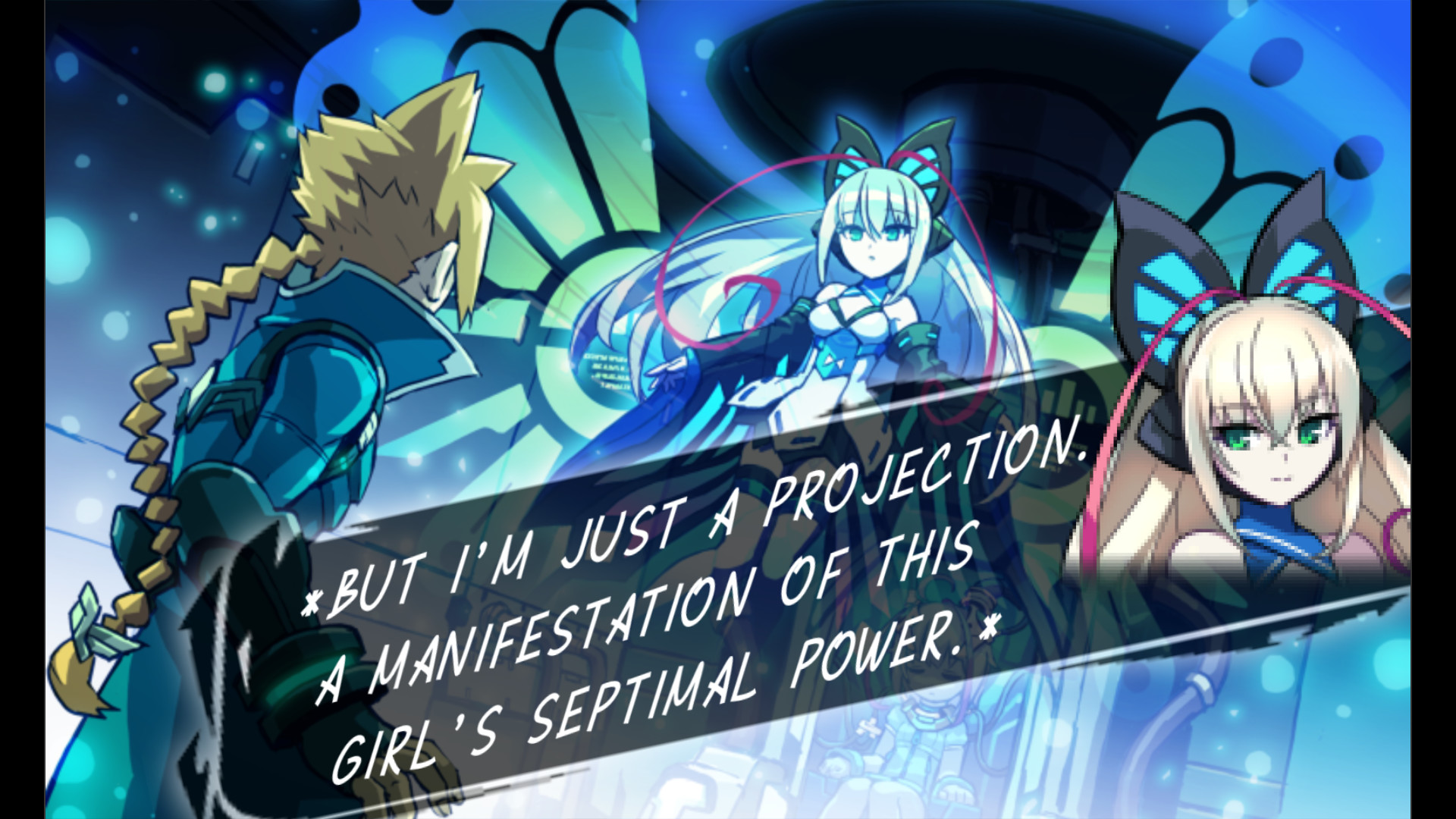 Azure Striker Gunvolt official in-game screenshot 1