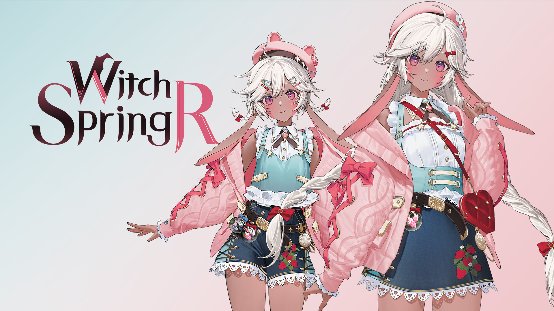 WitchSpring R - Costume - Fluffy Peach Set official in-game screenshot 1