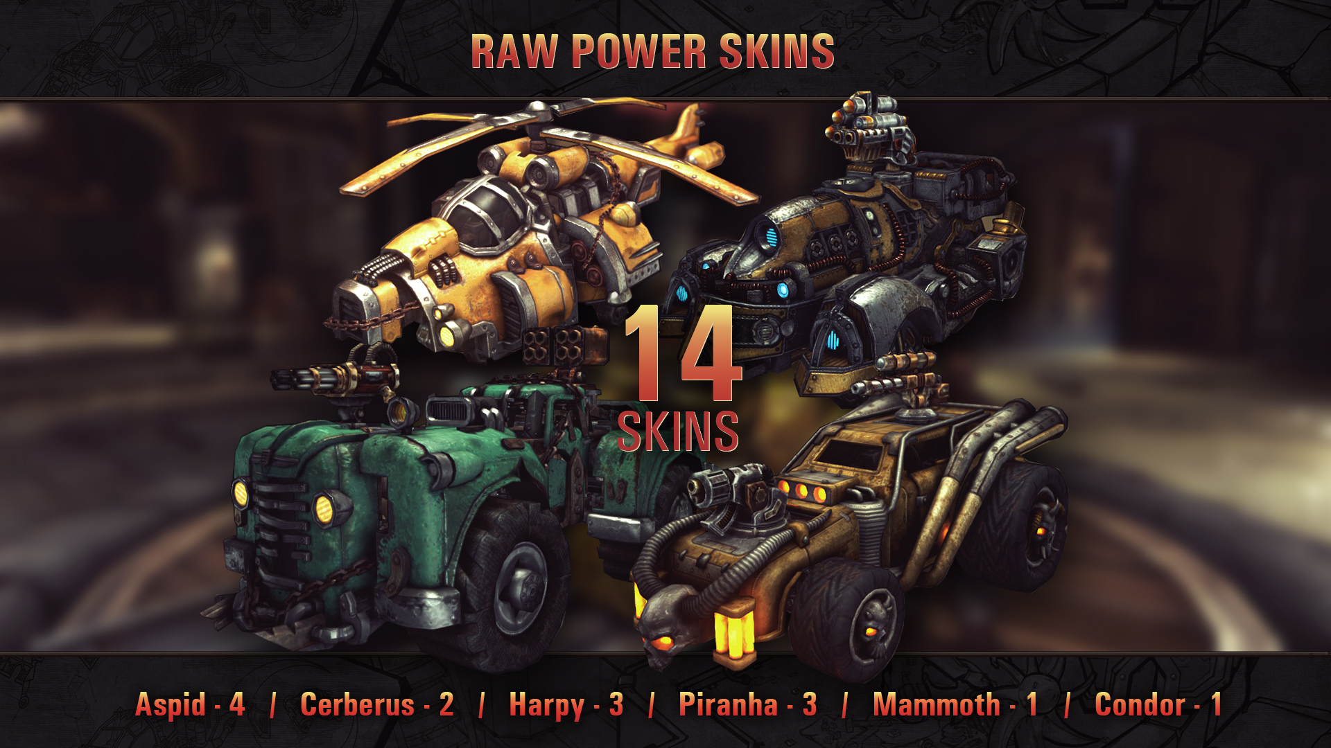 Badland Bandits - Raw Power Skins official in-game screenshot 1