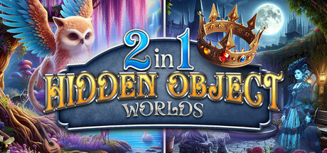 2 in 1 Hidden Object Worlds cover artwork