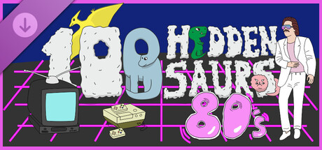 100 Hiddensaurs - Eighties cover artwork