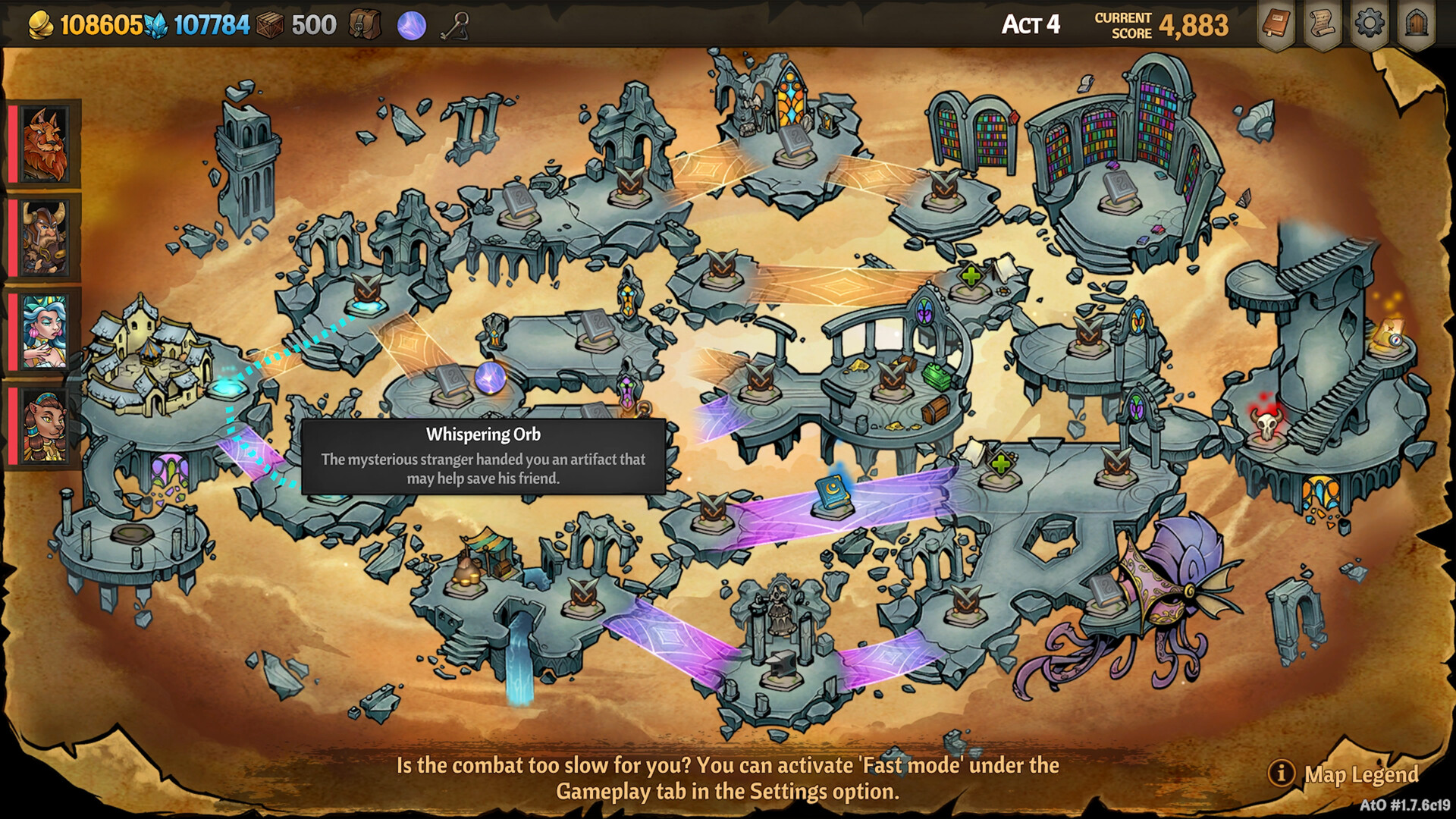 Across the Obelisk: The Shattered Remnant official in-game screenshot 1