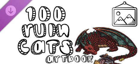 100 Ruin Cats  - Artbook cover artwork