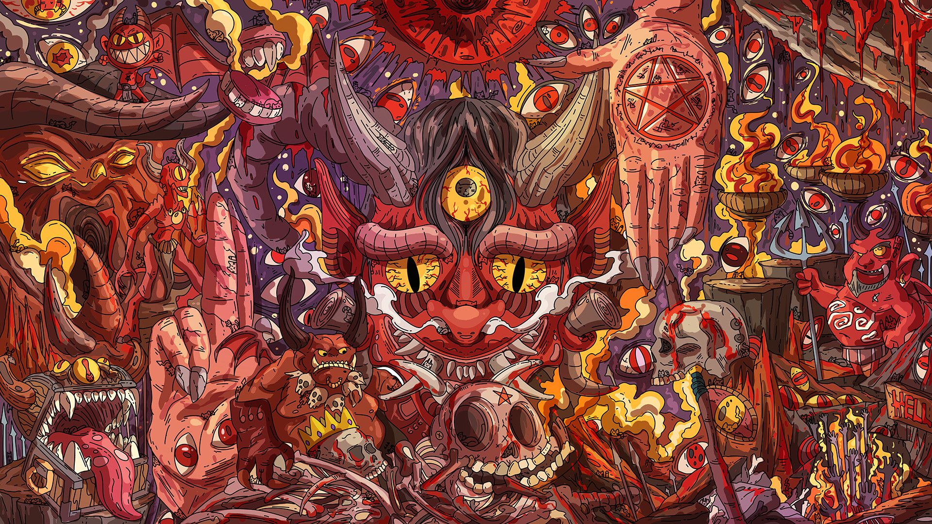 100 Demon Cats - Artbook official in-game screenshot 1