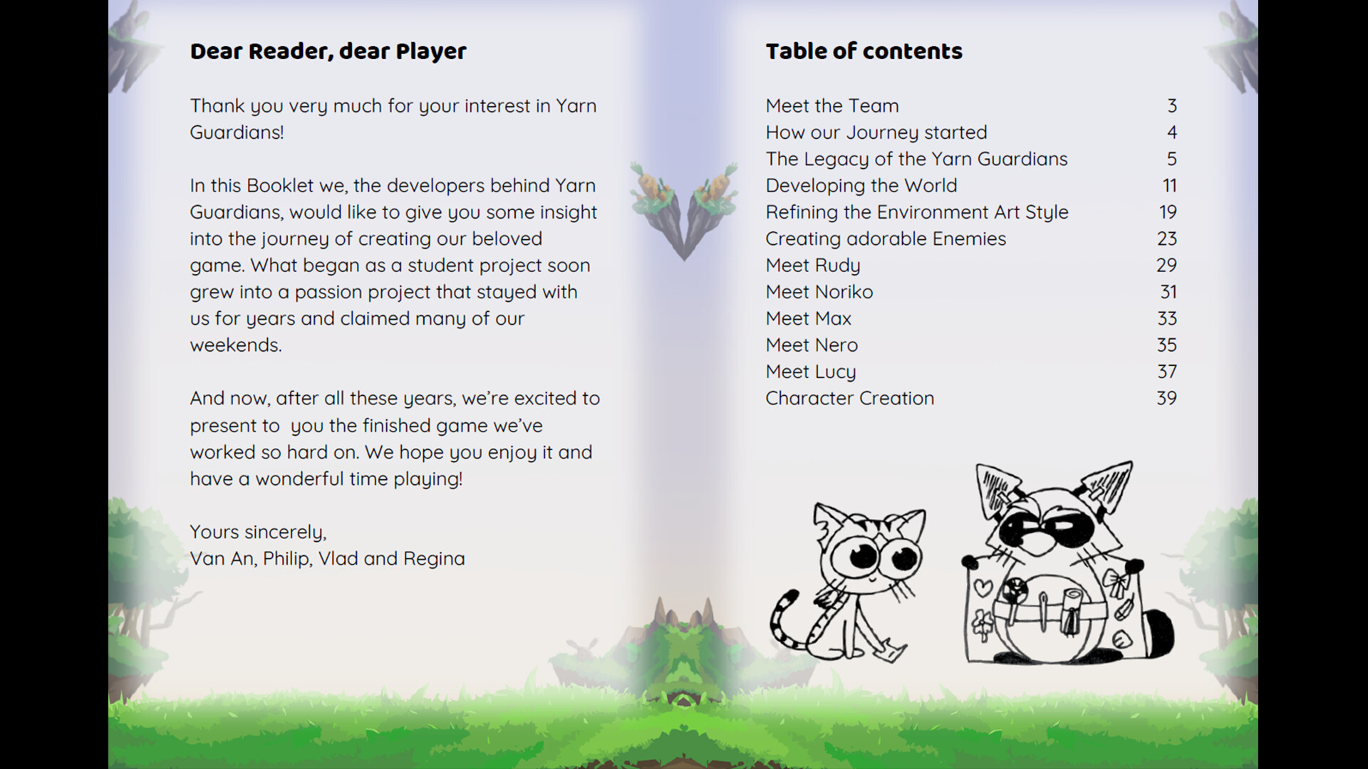 Yarn Guardians: Art & Concepts official in-game screenshot 1