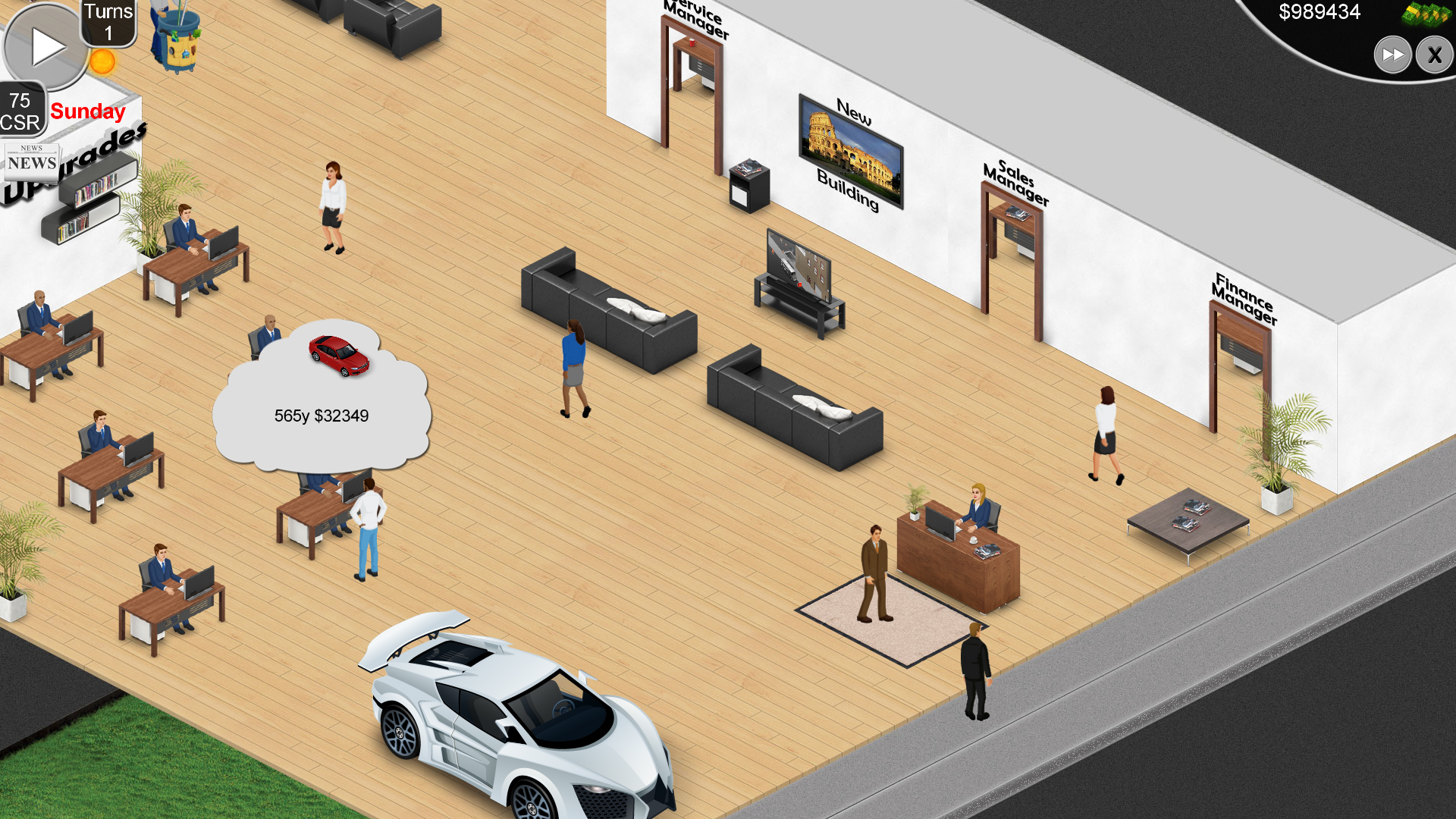 Auto Dealership Tycoon official in-game screenshot 1
