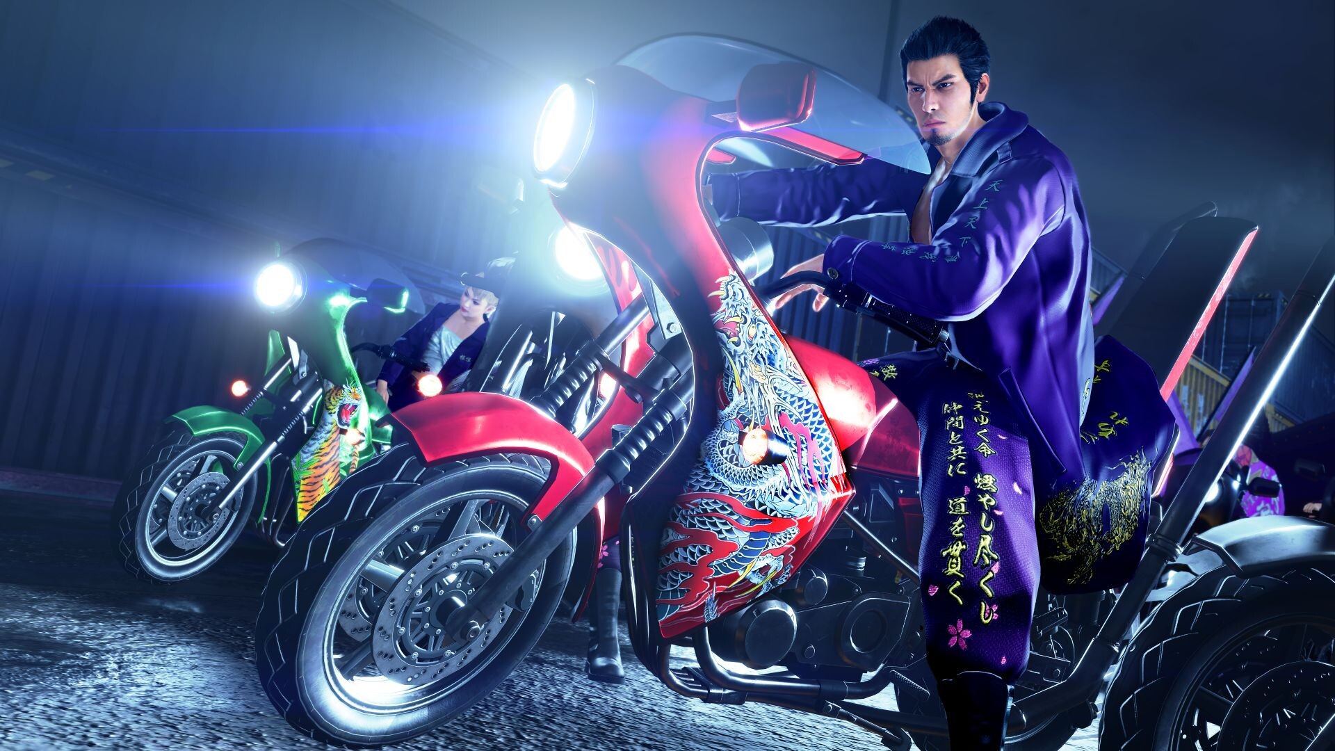 Yakuza Kiwami 3 & Dark Ties - Ryukyu Gal Gang Customization Pack official in-game screenshot 1