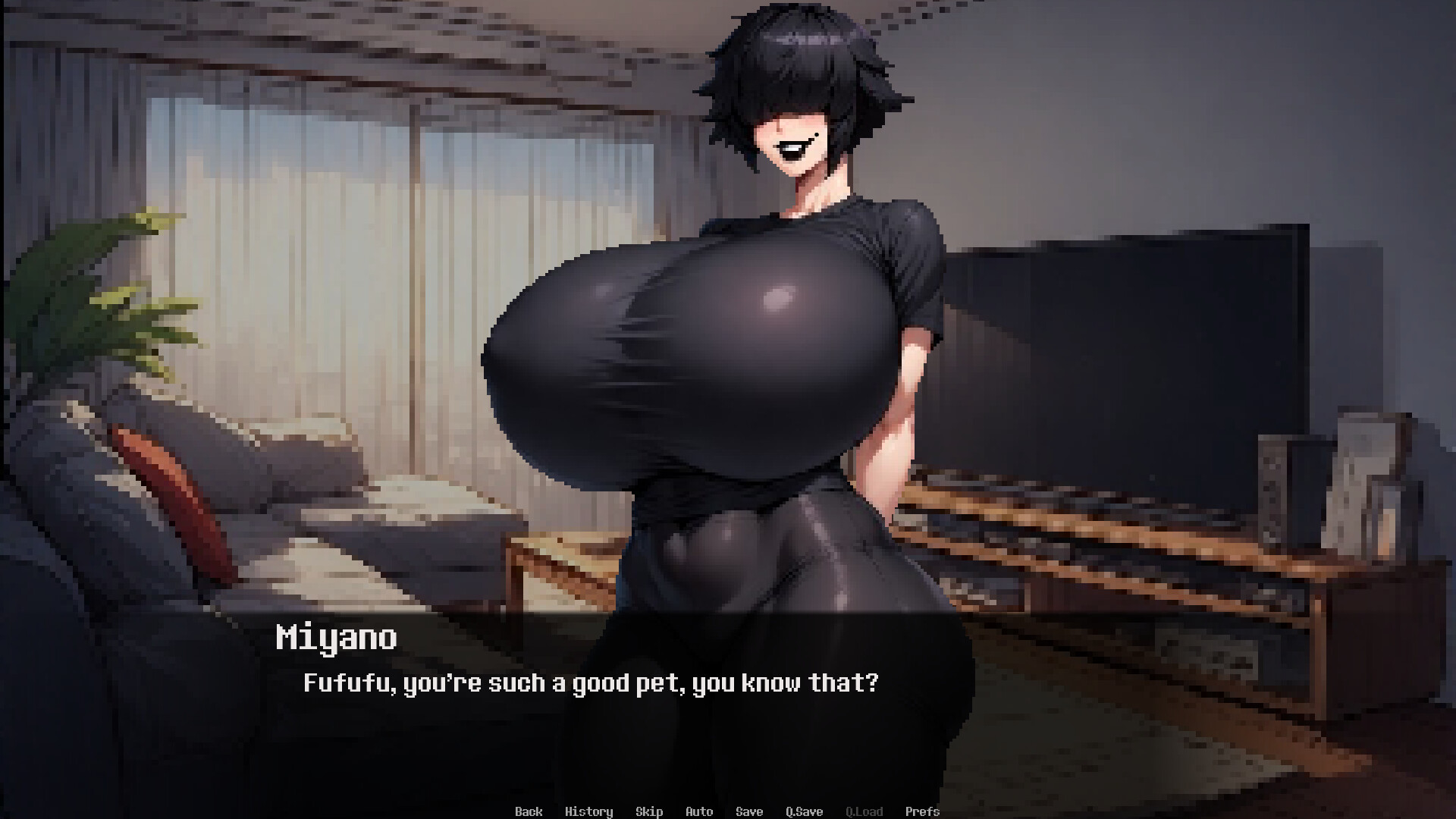 Yandere Goth Delinquent Trouble 3 official in-game screenshot 1
