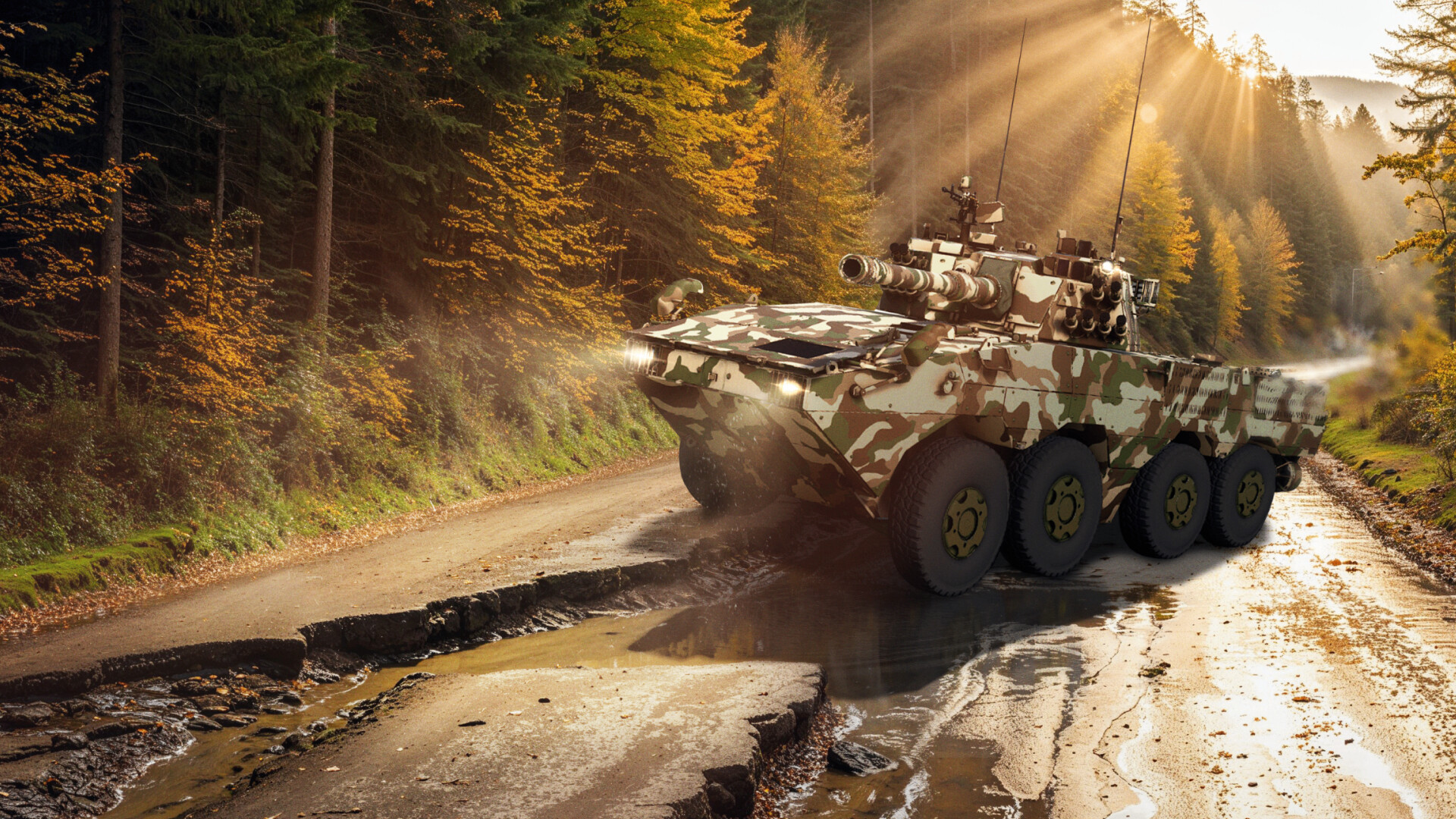 Armored Warfare - Autumn Bundle: ZTL-11 official in-game screenshot 1