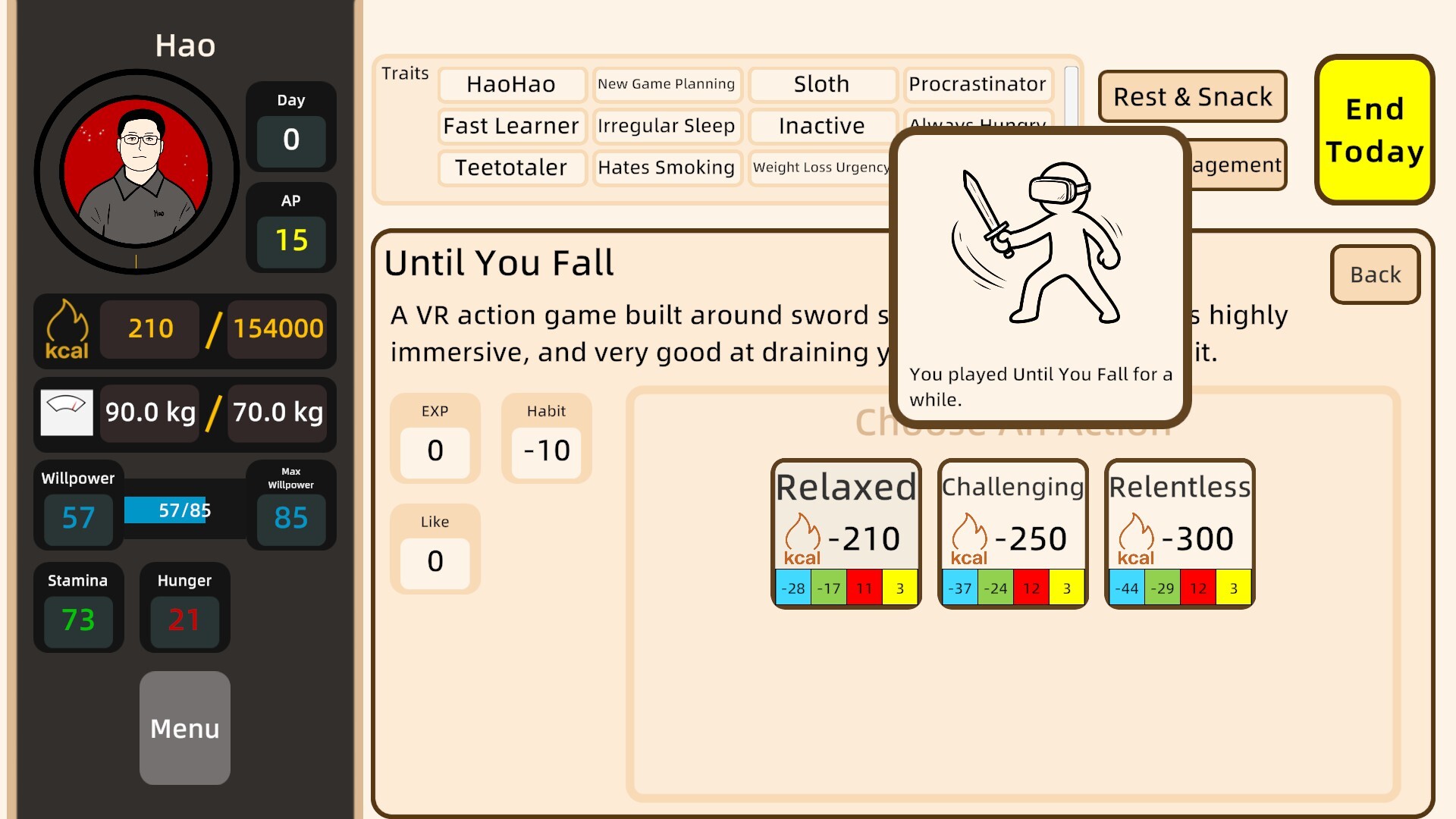 Your Weight official in-game screenshot 1