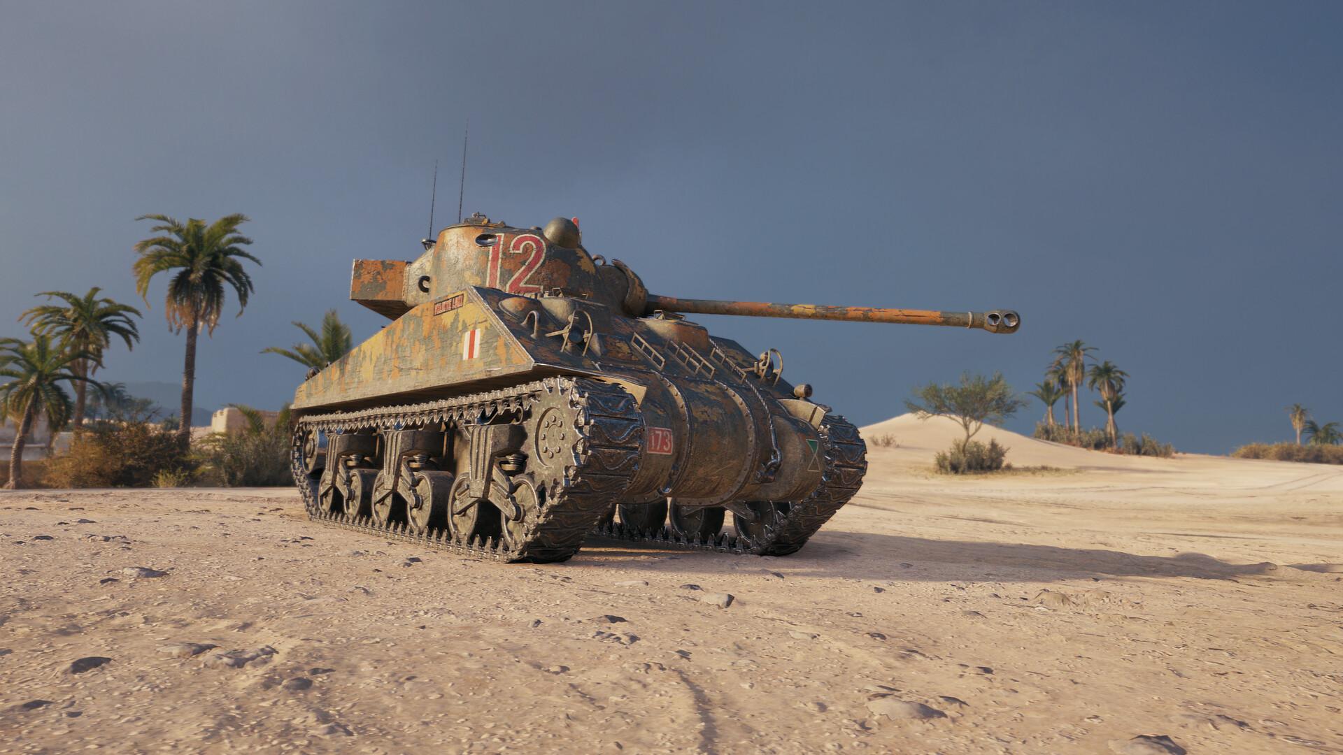 World of Tanks — Sherman VC Firefly Pack (VI British Medium Tank) official in-game screenshot 1