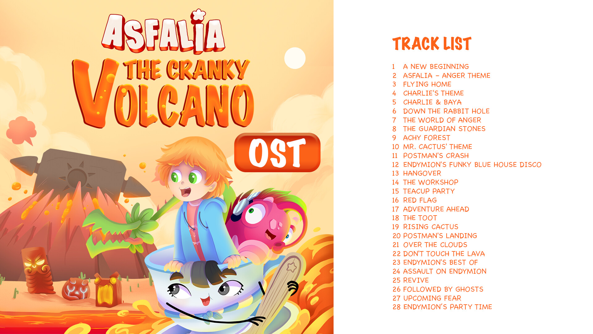 Asfalia: The Cranky Volcano Soundtrack official in-game screenshot 1