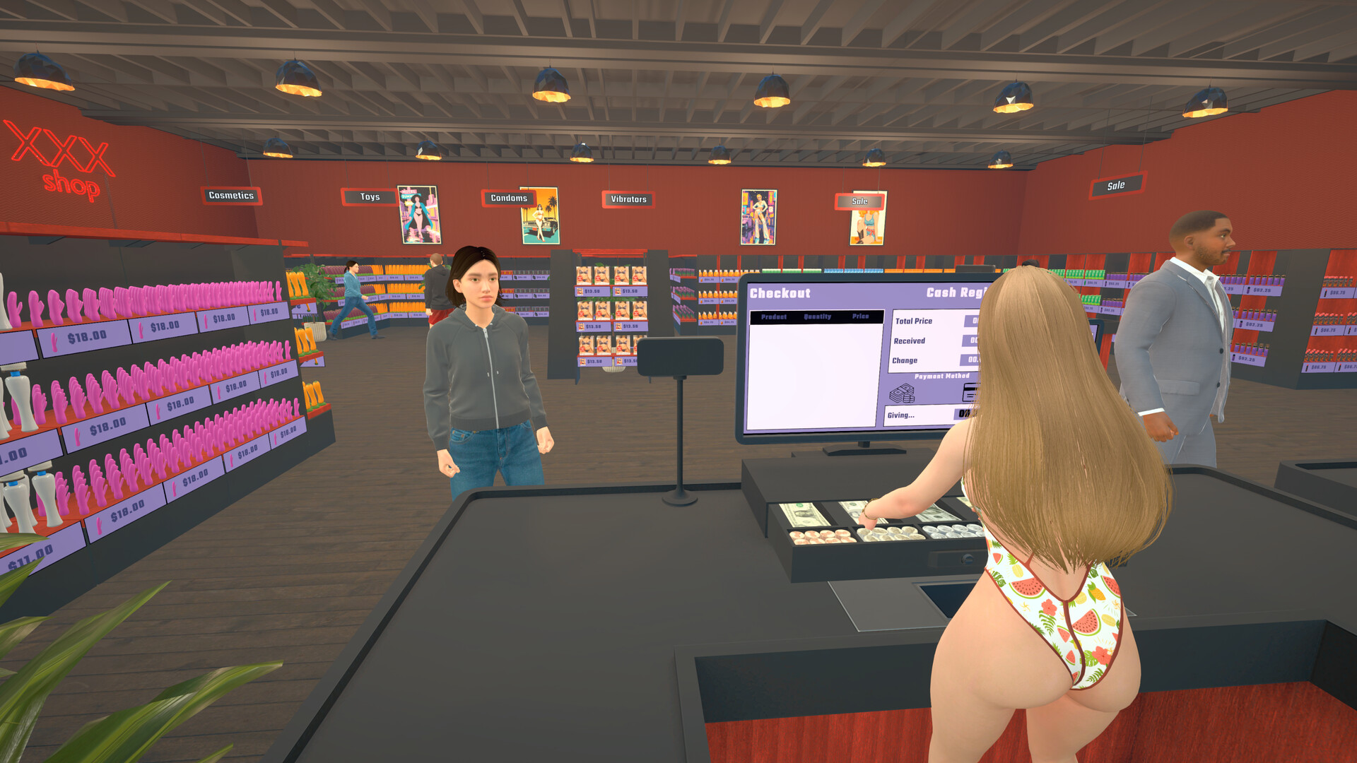 Adult Shop Simulator official in-game screenshot 1