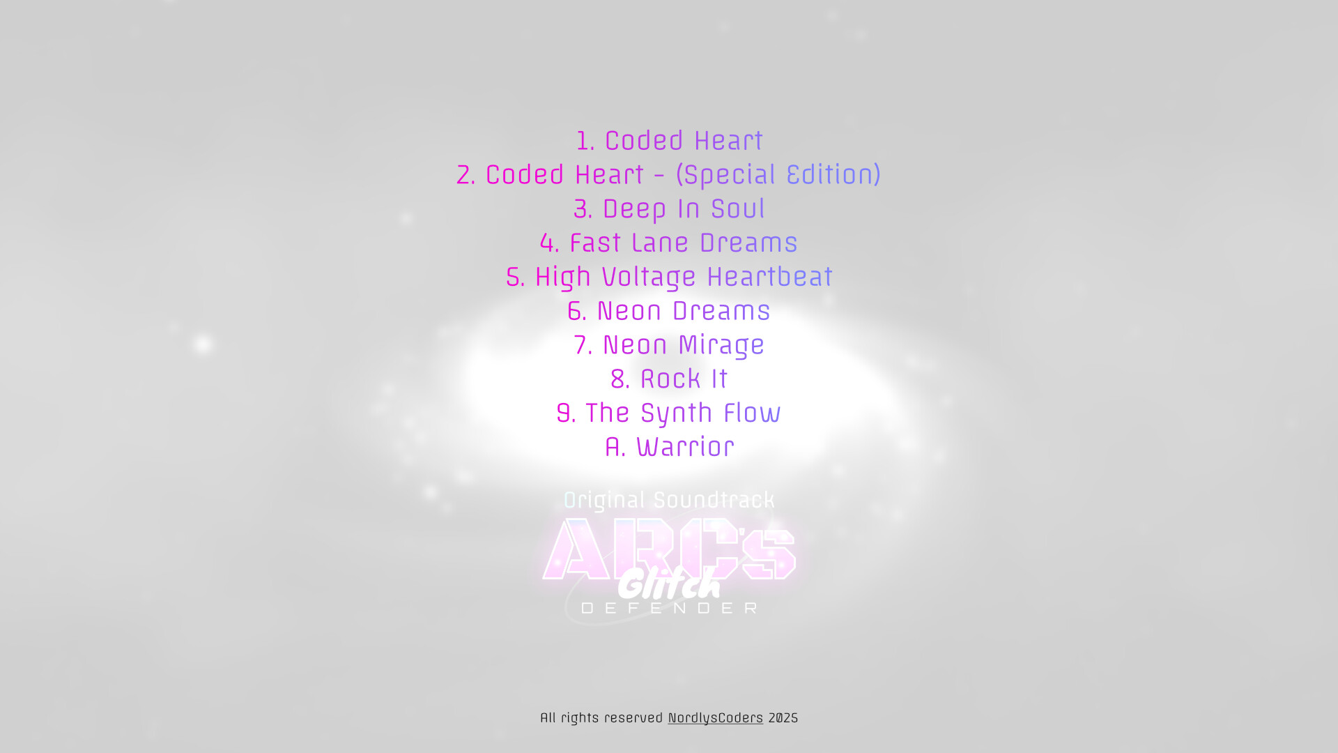 Arc’s Glitch Defender Soundtrack official in-game screenshot 1