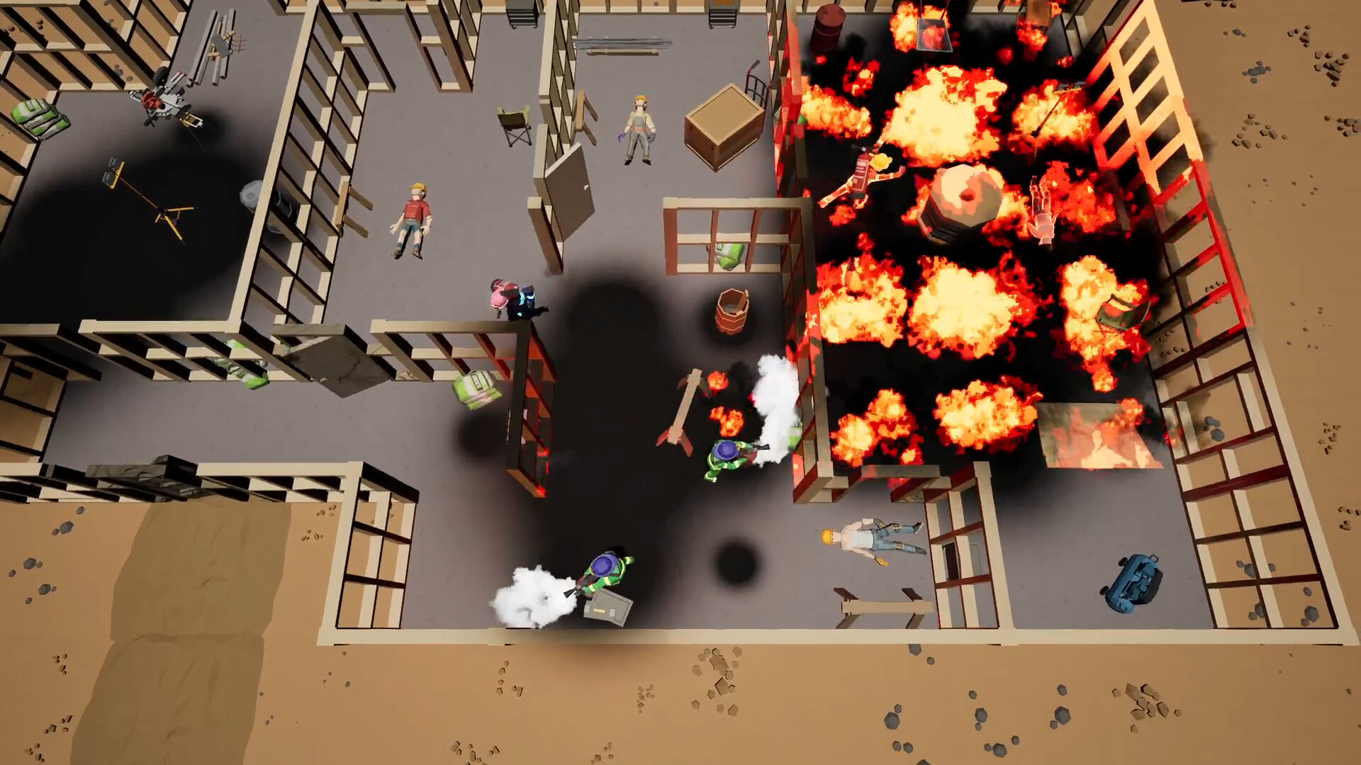 Backfire Brigade official in-game screenshot 1