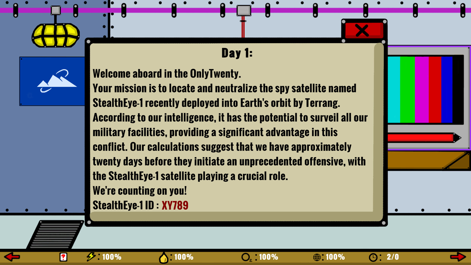 20 Days official in-game screenshot 1