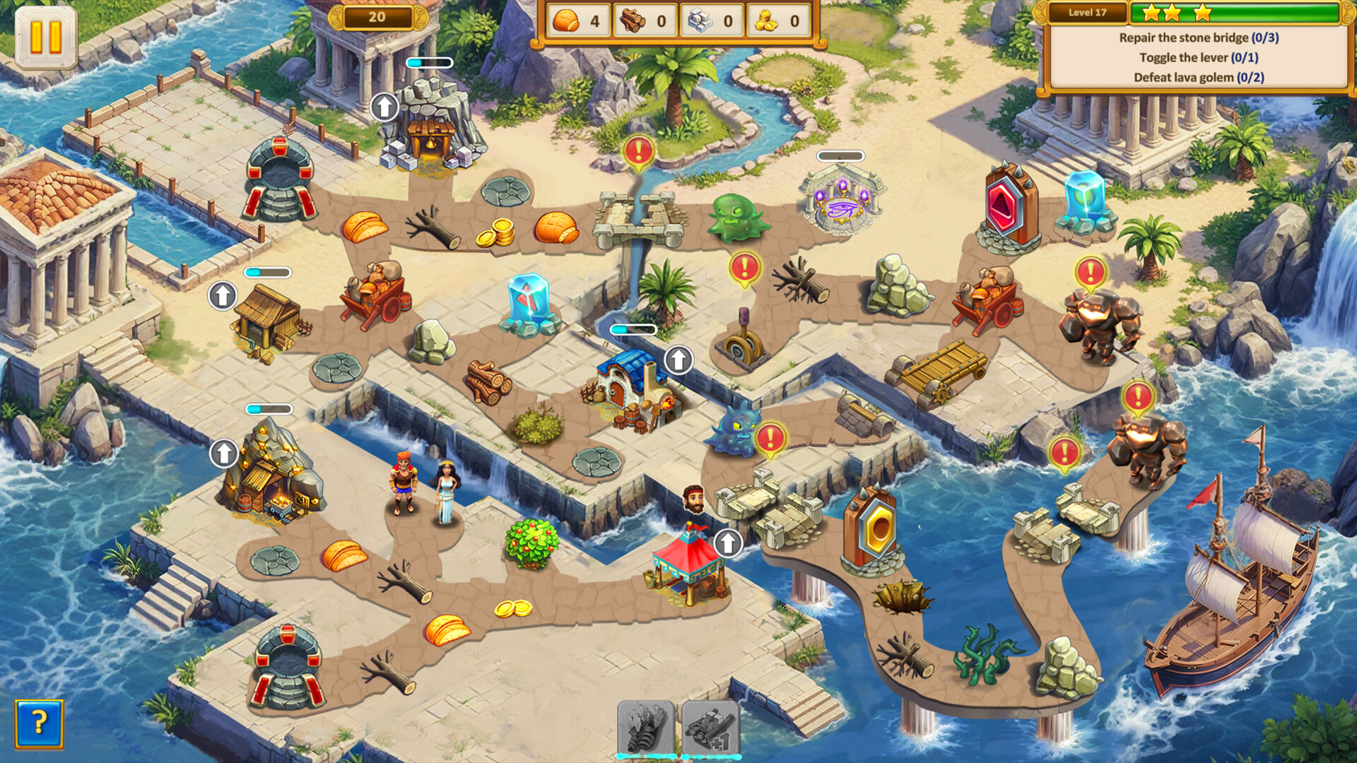 Argonauts Agency: Wrath of Olympus official in-game screenshot 1