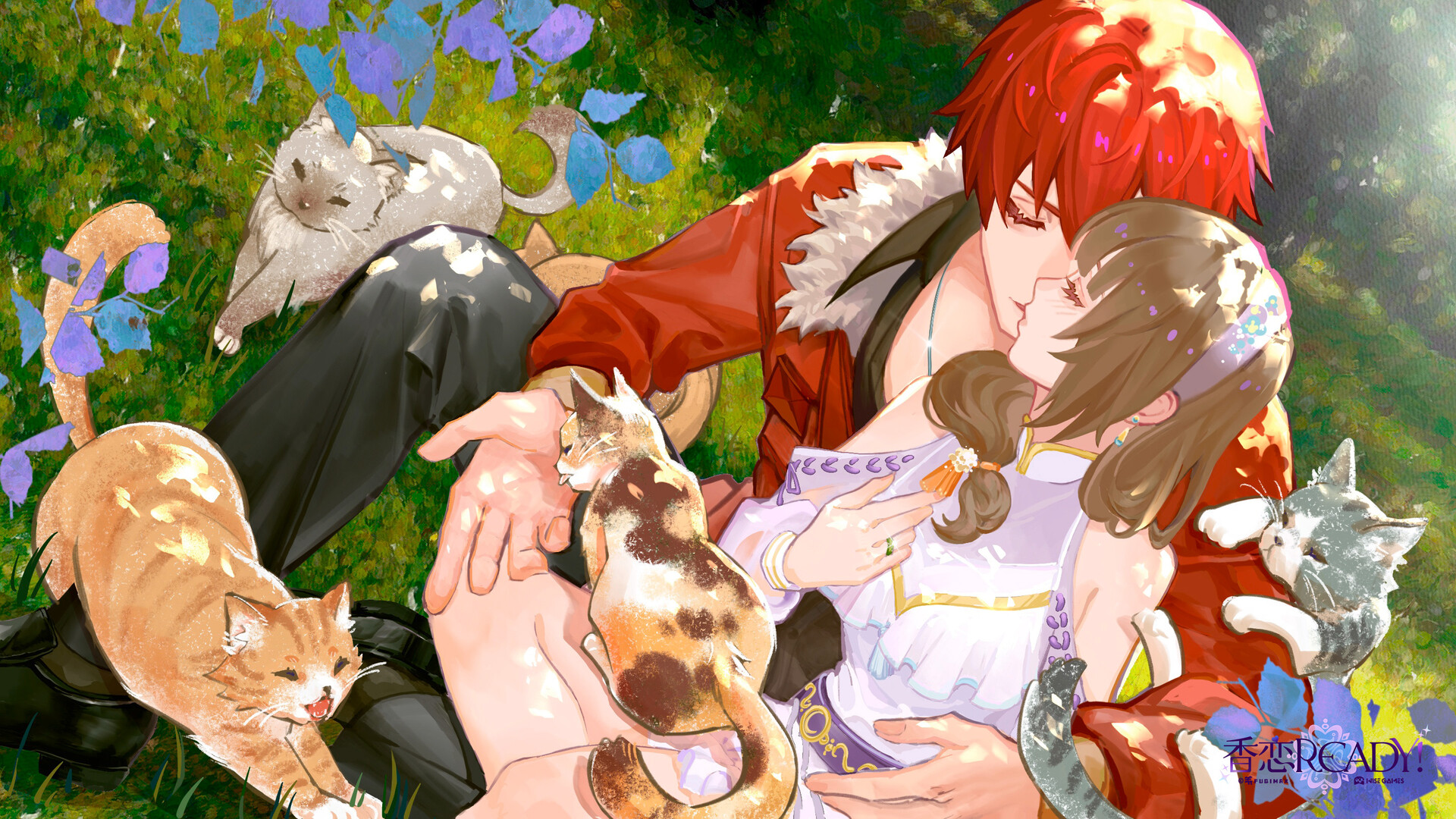 《AROMA LOVE READY!》CG Illustrated Handbook DLC official in-game screenshot 1