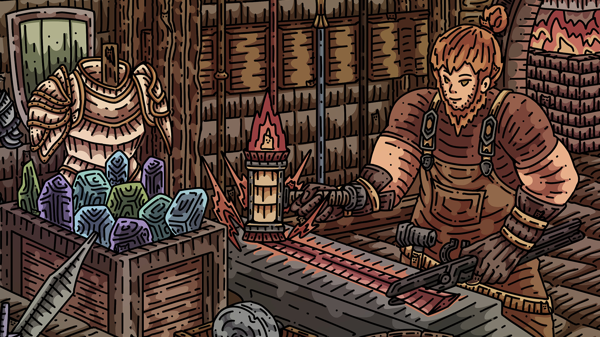 100 Blacksmith Cats official in-game screenshot 1