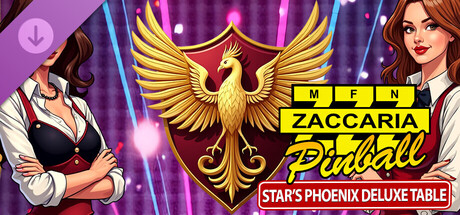 Zaccaria Pinball - Star's Phoenix Deluxe Pinball Table cover artwork
