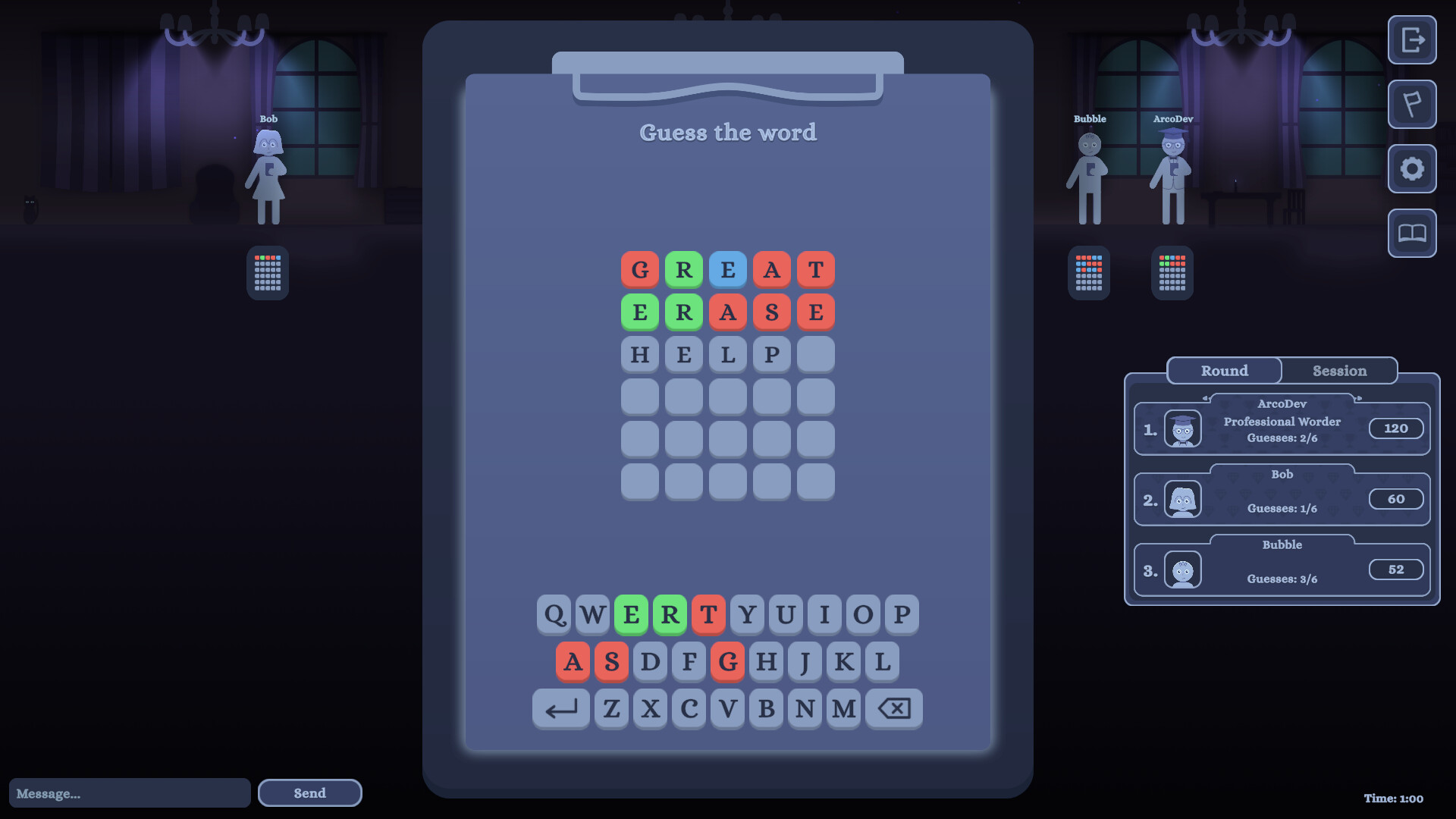 Wordy Online - Classic Word Games official in-game screenshot 1
