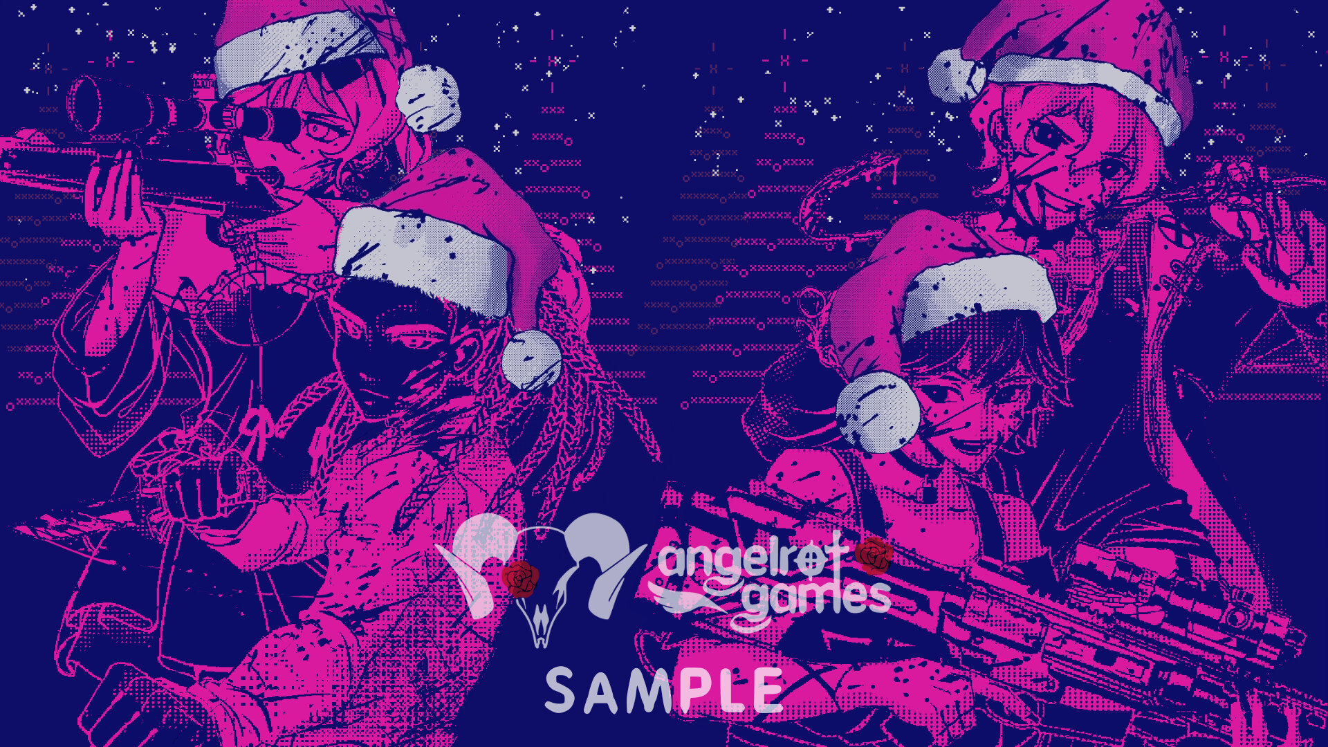 A Killer Chat! Christmas - Wallpaper Bundle official in-game screenshot 1