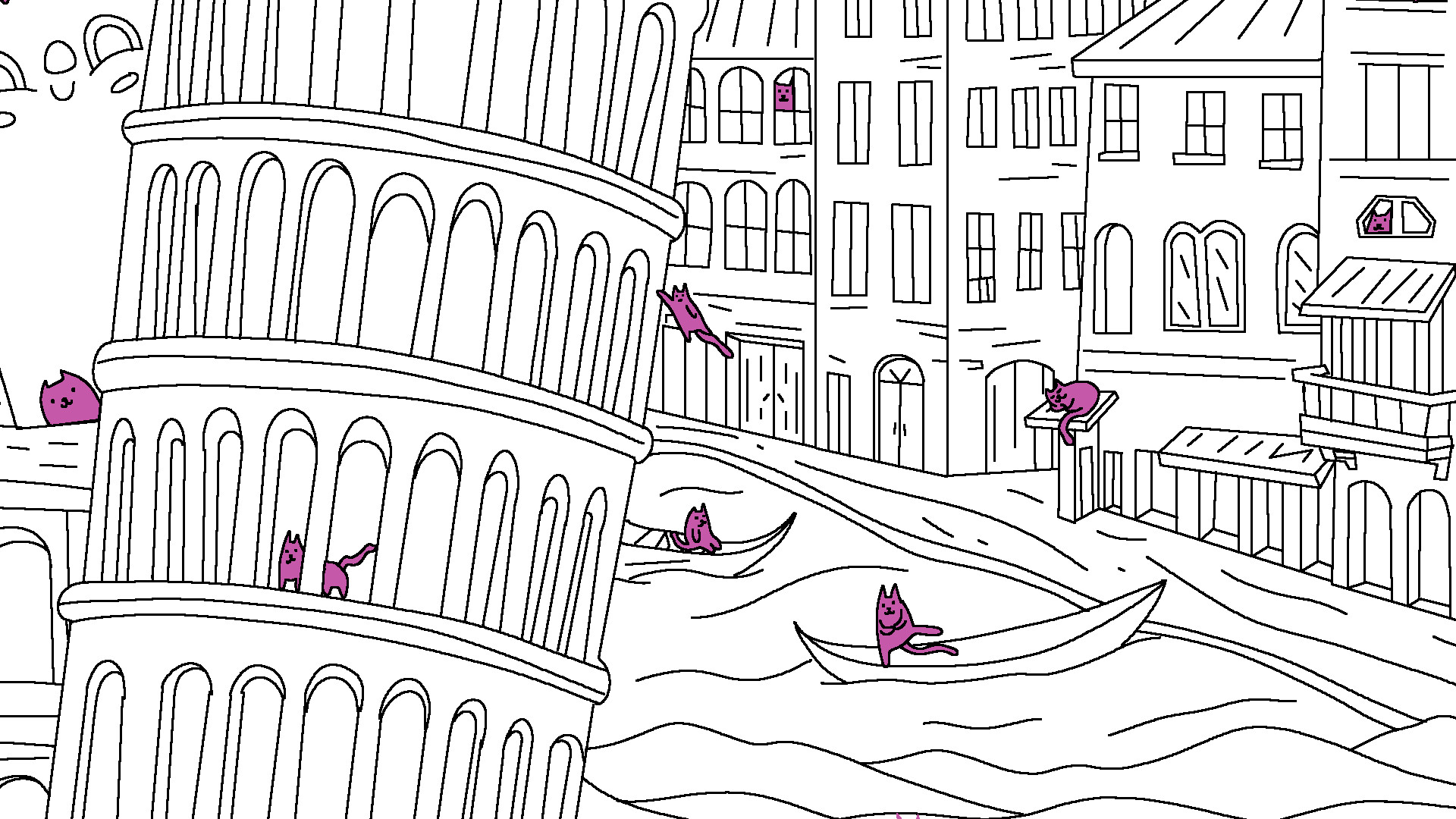 100 Cats Lost In Italy - Extra Content official in-game screenshot 1