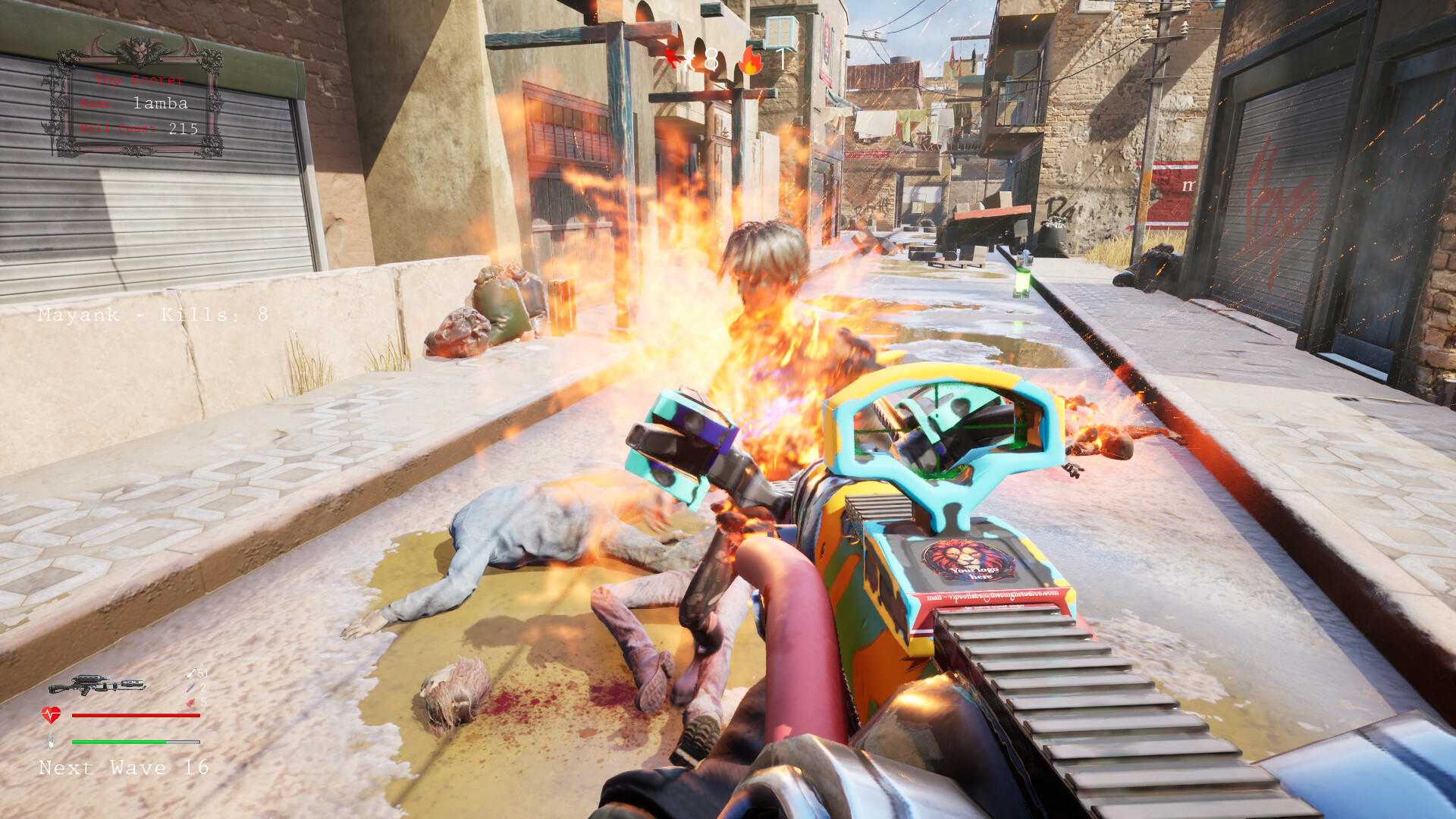 Zombie Killer - Overkill Protocol official in-game screenshot 1