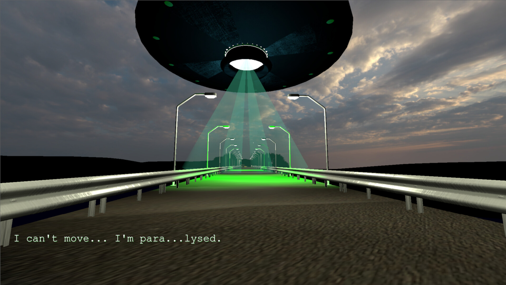 Alfred's Alien Abduction Adventure official in-game screenshot 1