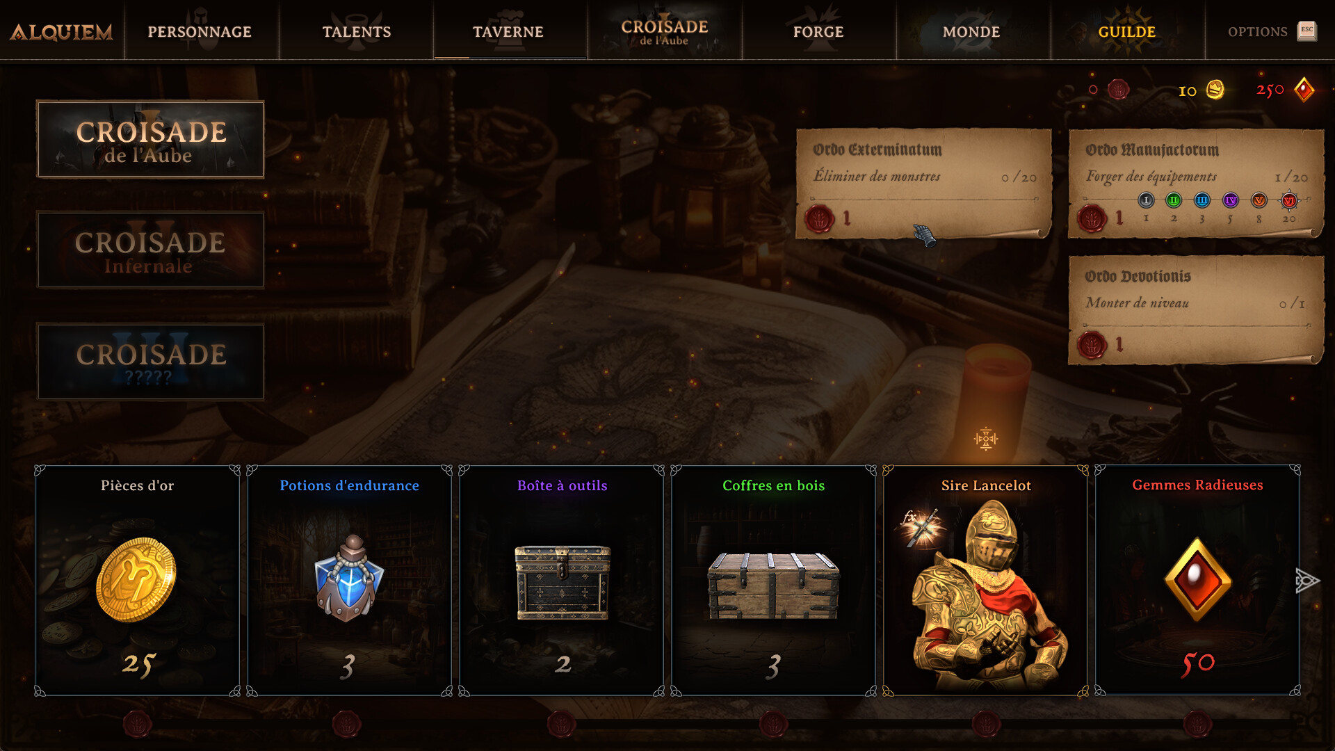 Alquiem - Croisade de l'Aube official in-game screenshot 1