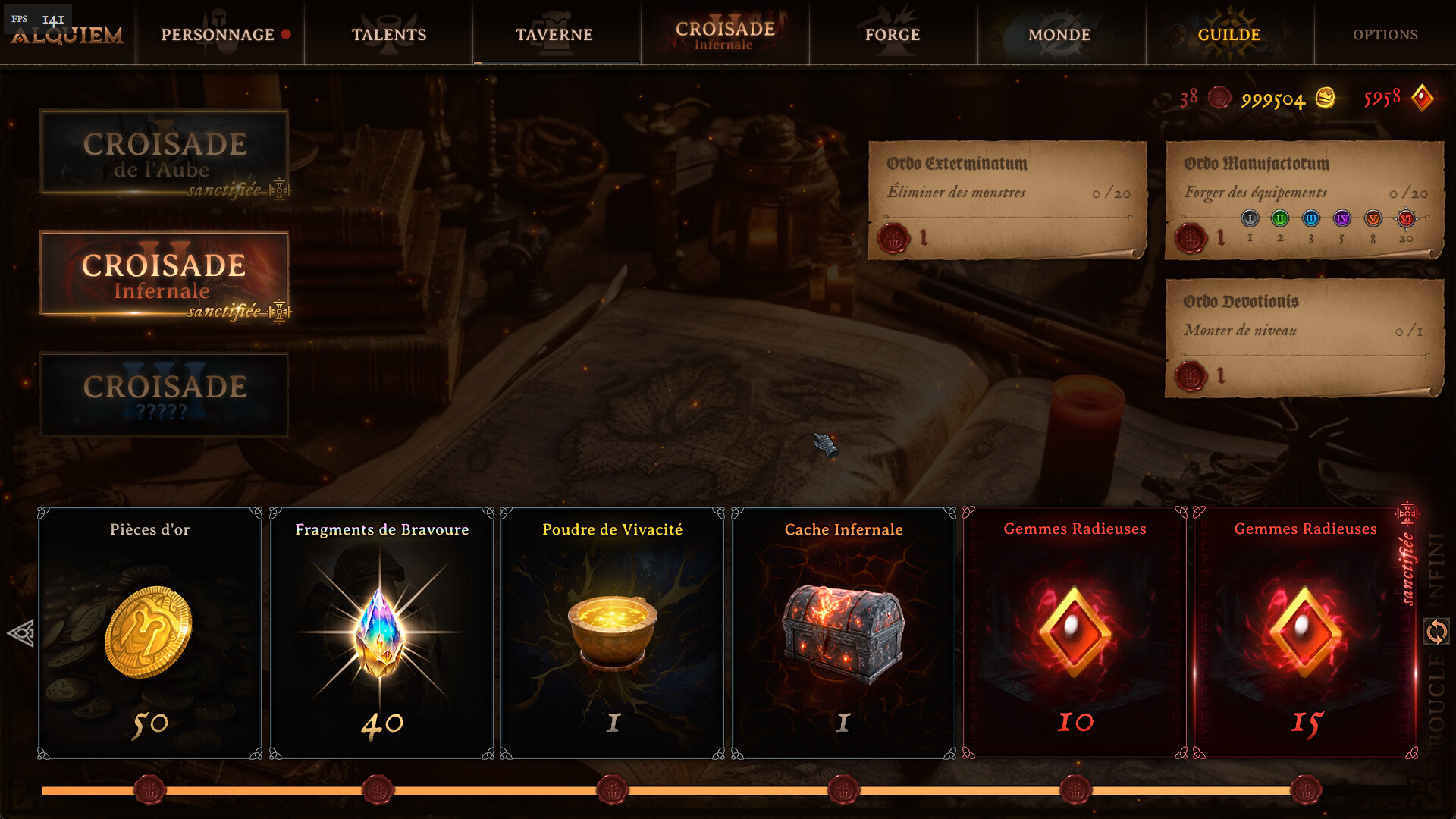 Alquiem - Croisade Infernale Sanctifiée official in-game screenshot 1