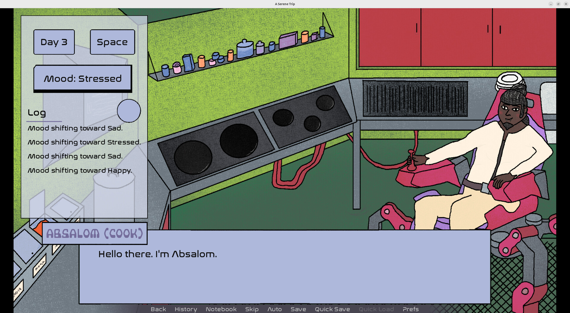 A Serene Trip official in-game screenshot 1