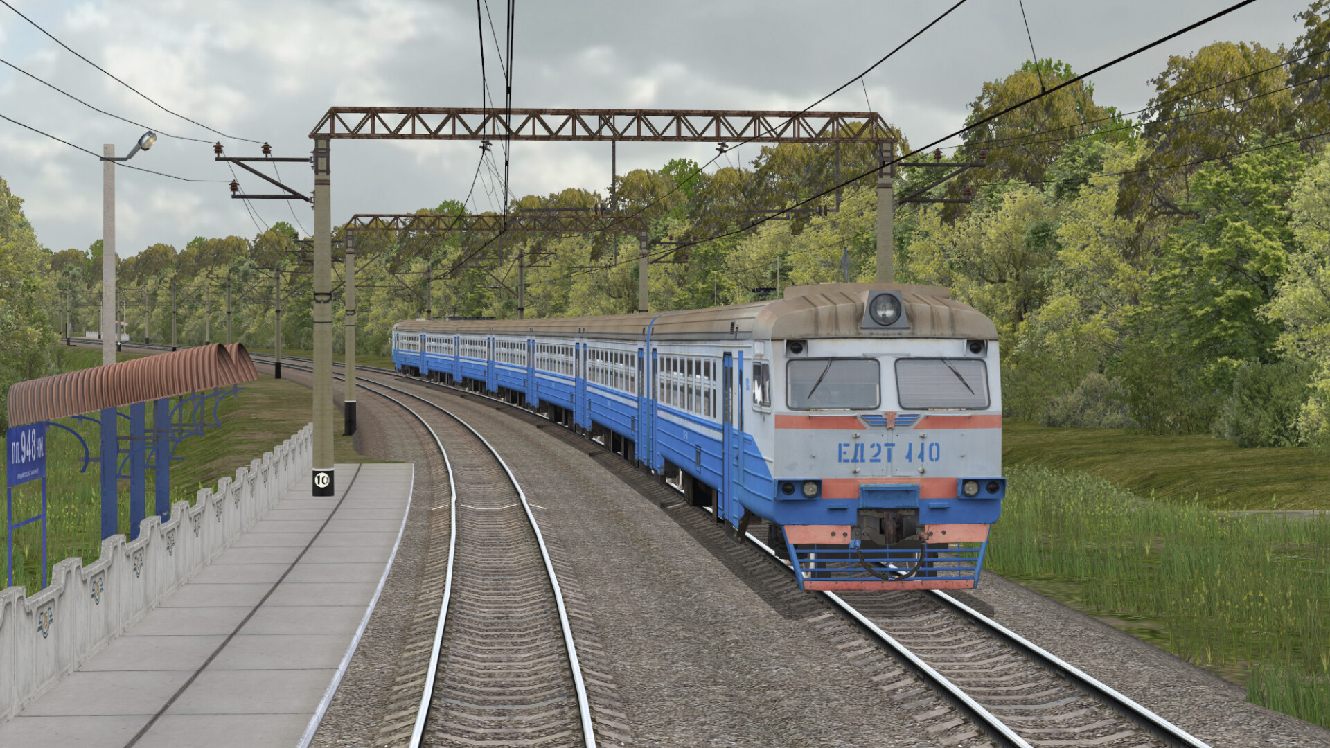 ZDSimulator - ED2t Electric Train official in-game screenshot 1