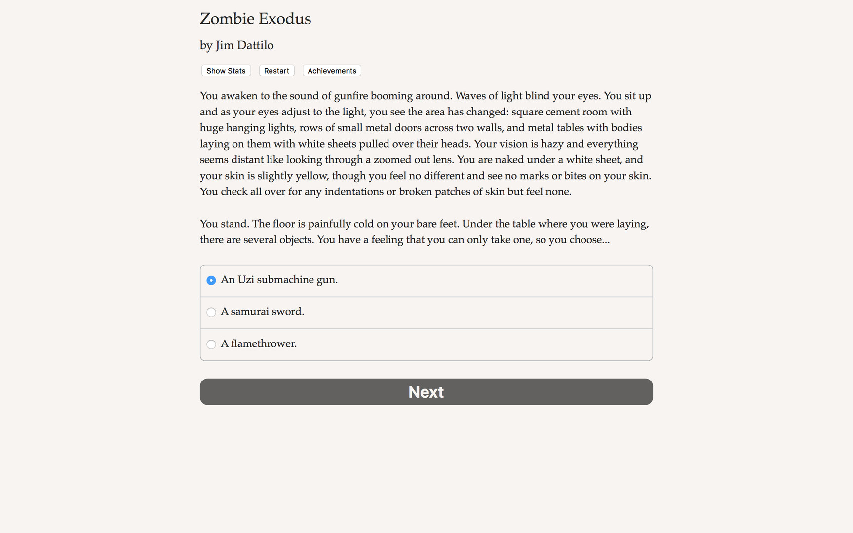 Zombie Exodus official in-game screenshot 1