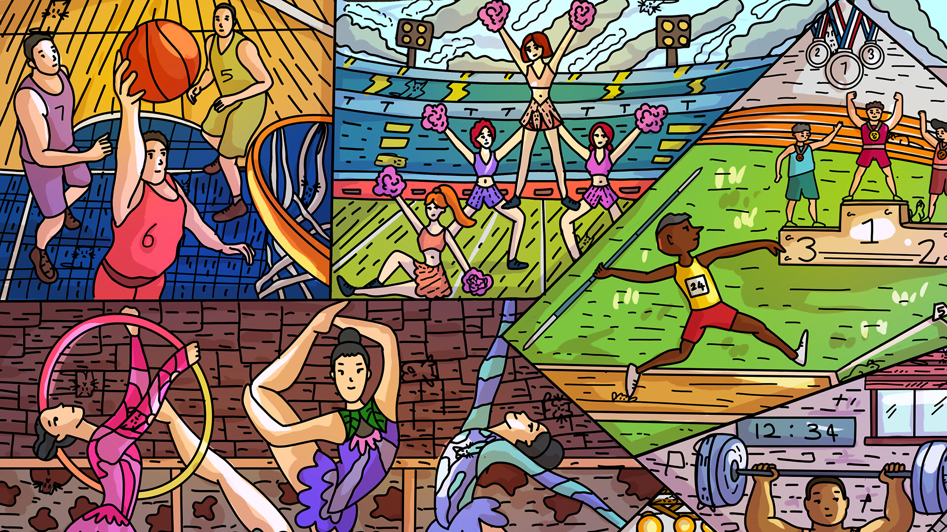 100 Olympic Cats official in-game screenshot 1