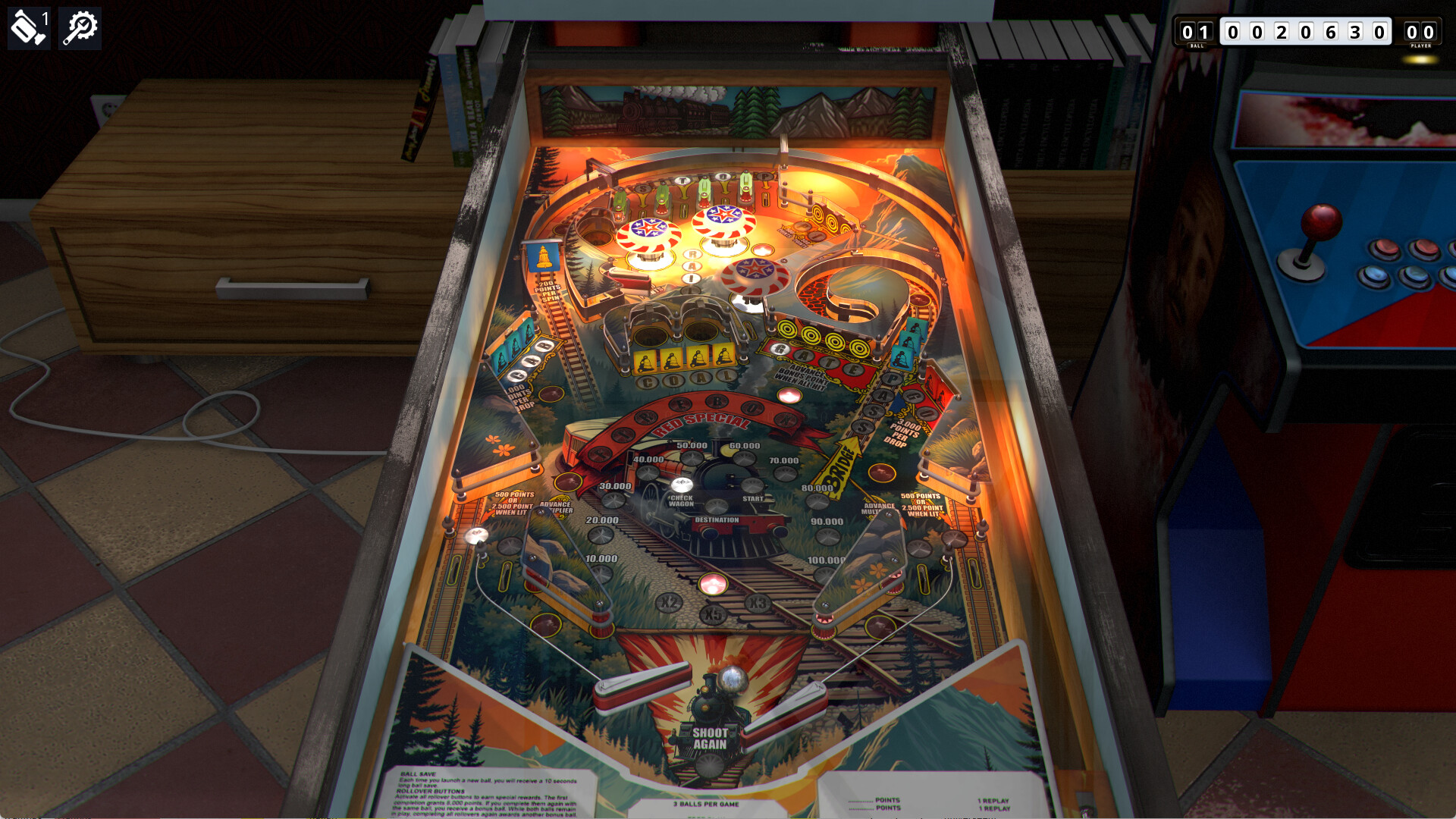 Zaccaria Pinball - EM+ Table Pack 2 official in-game screenshot 1