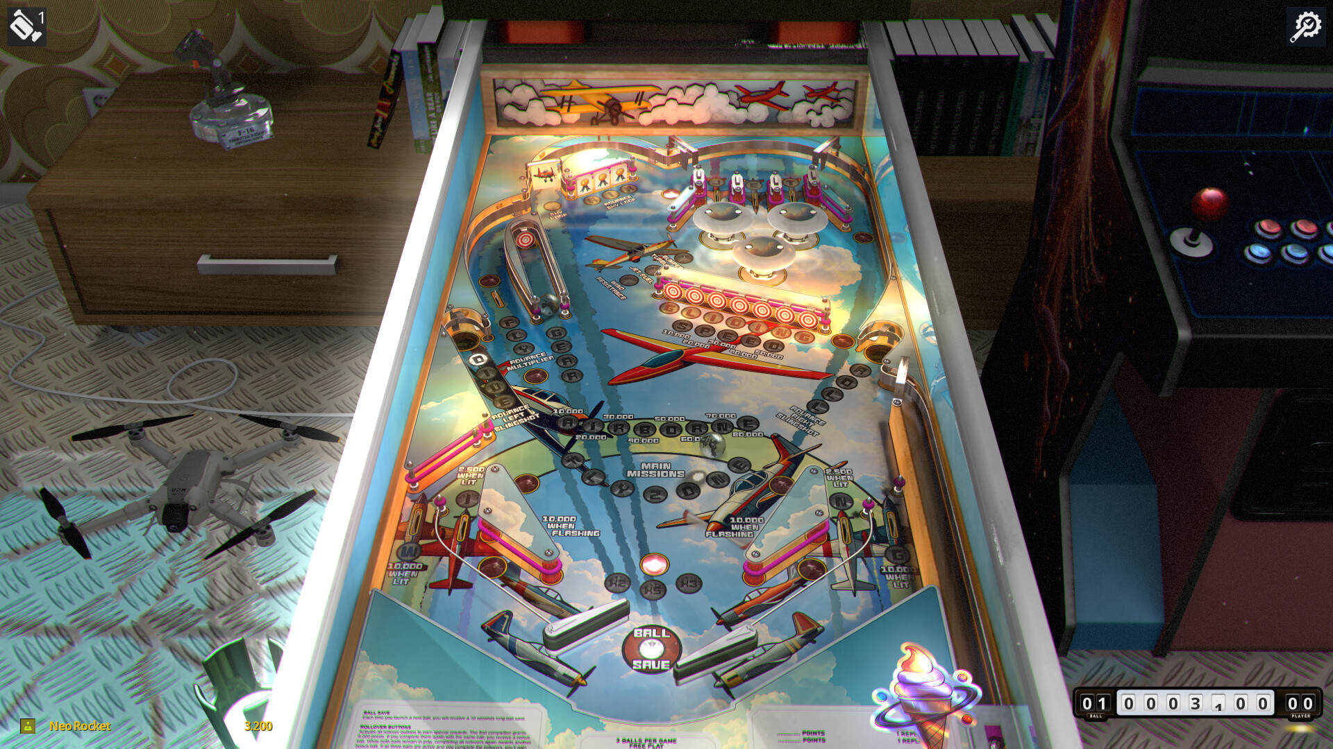 Zaccaria Pinball - EM+ Table Pack 5 official in-game screenshot 1
